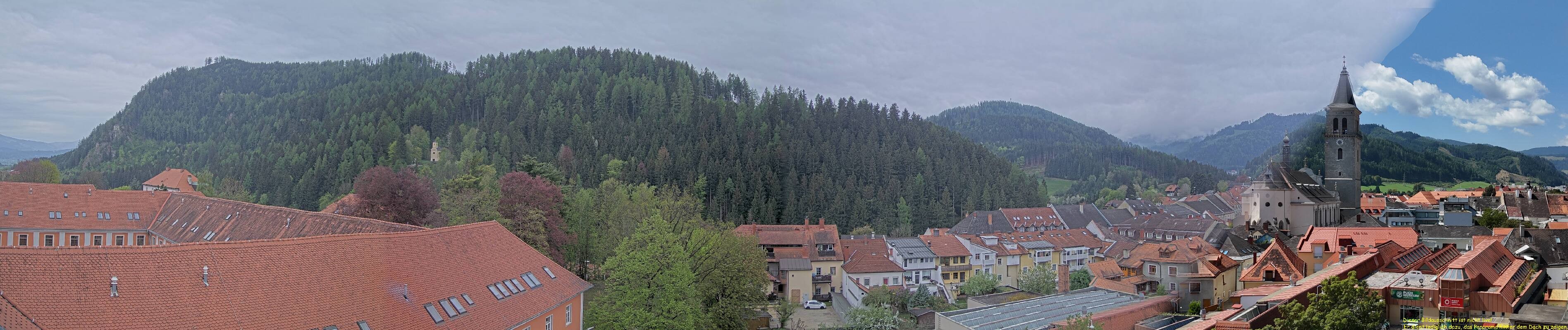 Archiv Foto Webcam Judenburg: Stadtturm