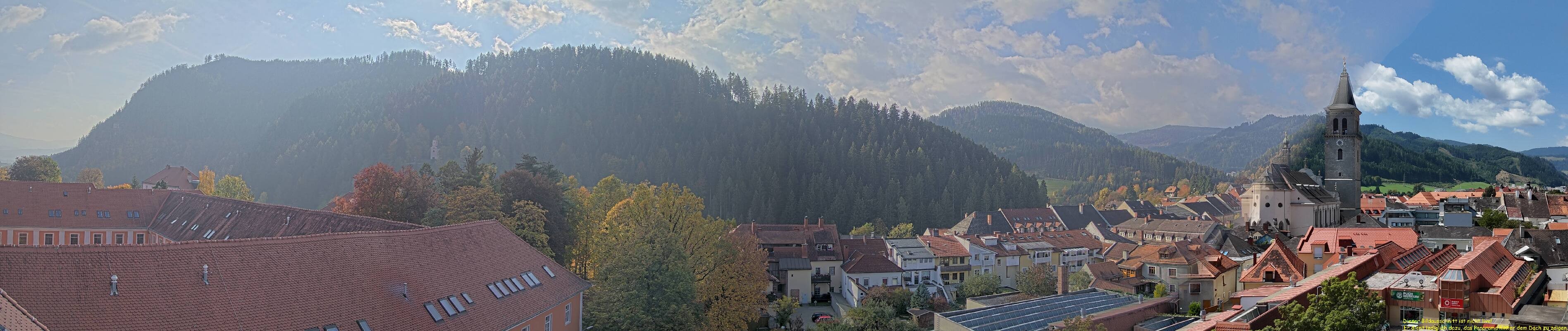 Archiv Foto Webcam Judenburg: Stadtturm