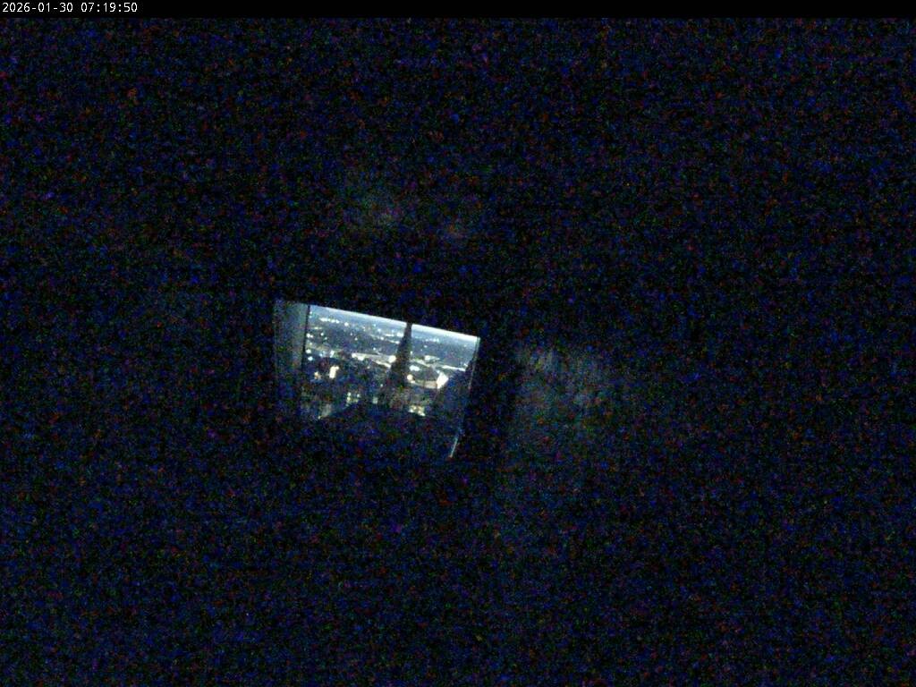 Archiv Foto Webcam Aachener Dom: Blick auf die Falken im Westturm