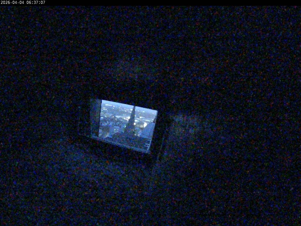 Archiv Foto Webcam Aachener Dom: Blick auf die Falken im Westturm