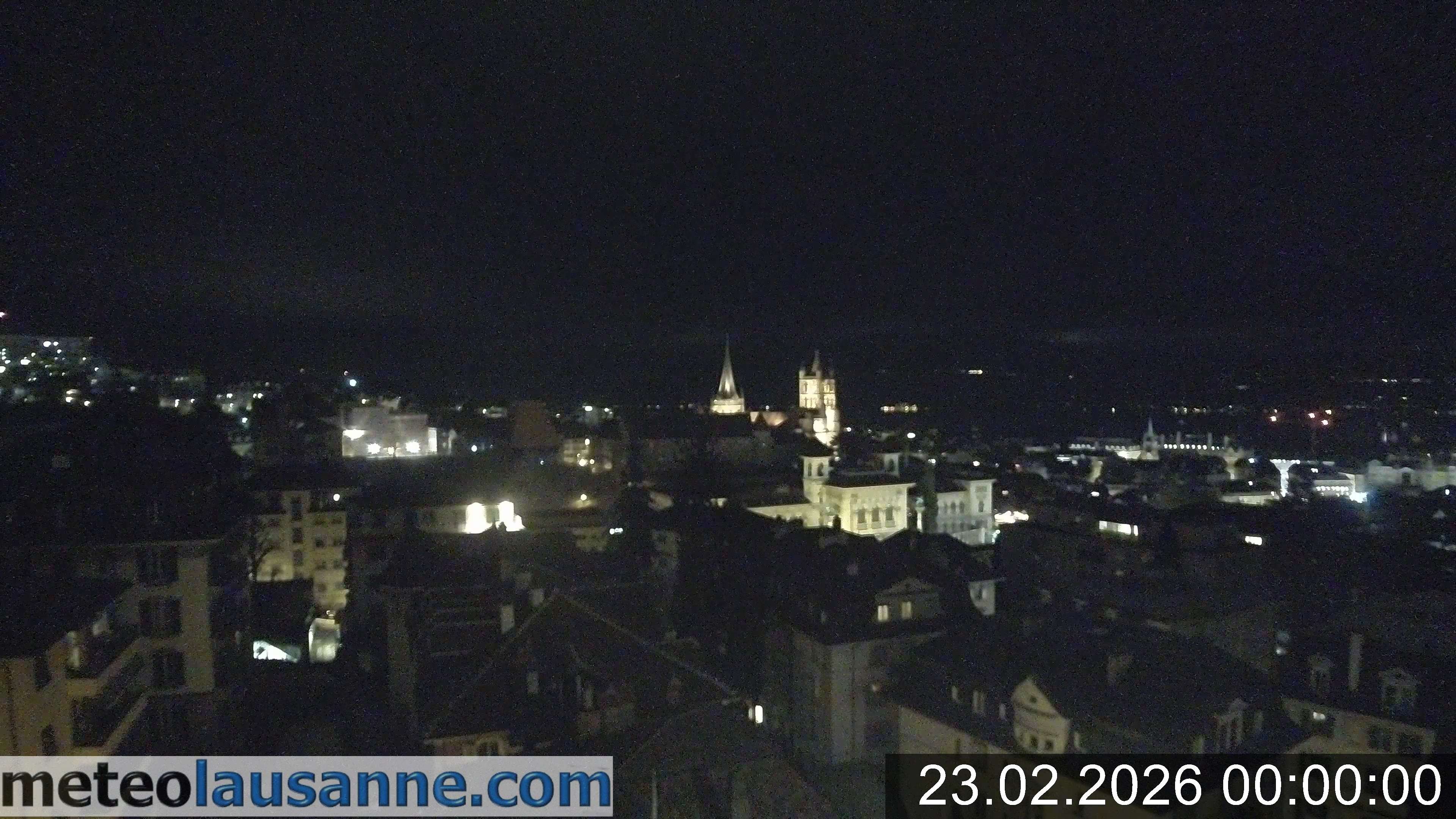 Archived image Webcam Lausanne - Lake Geneva