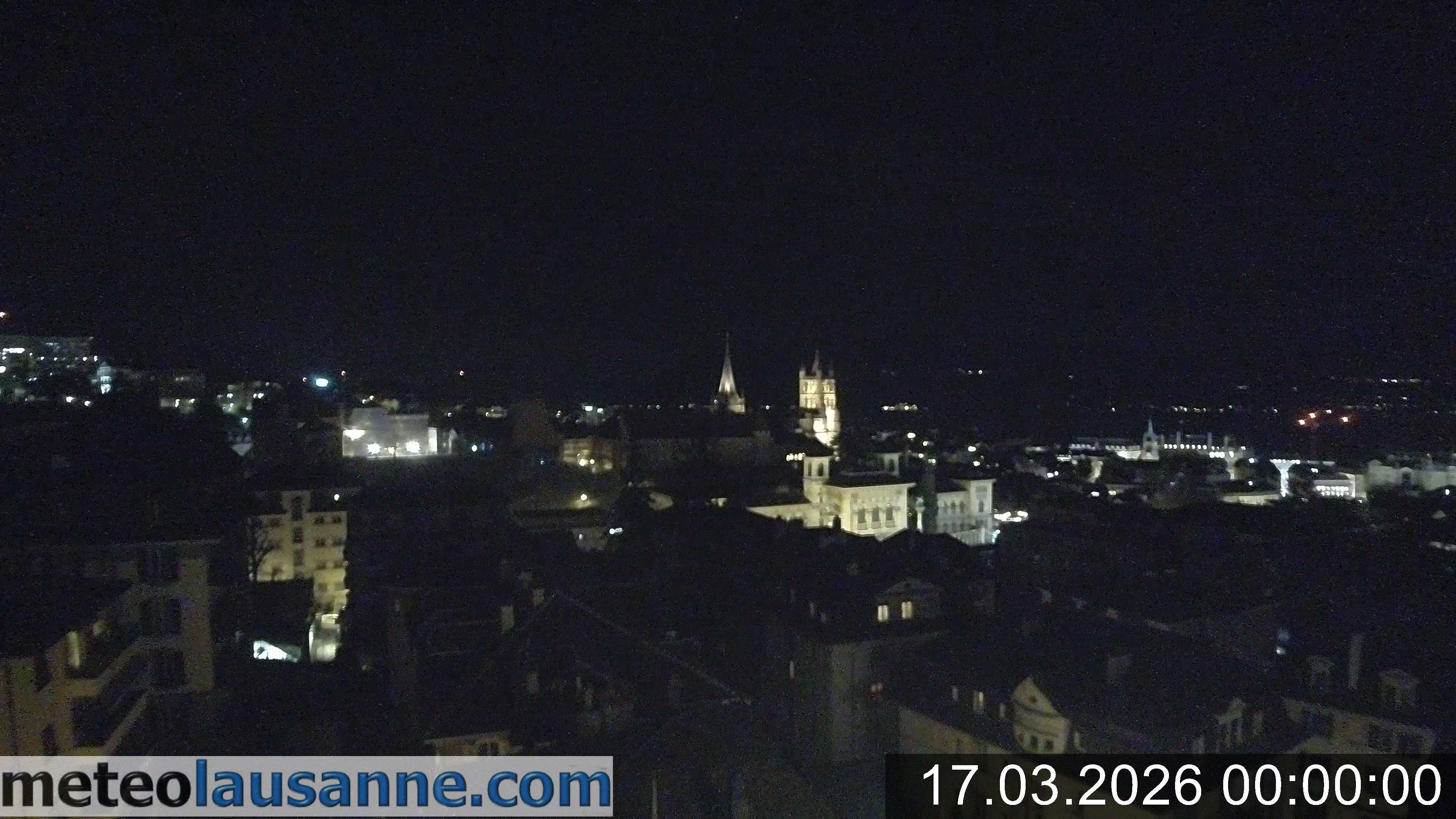 Archiv Foto Webcam Lausanne - Genfer See