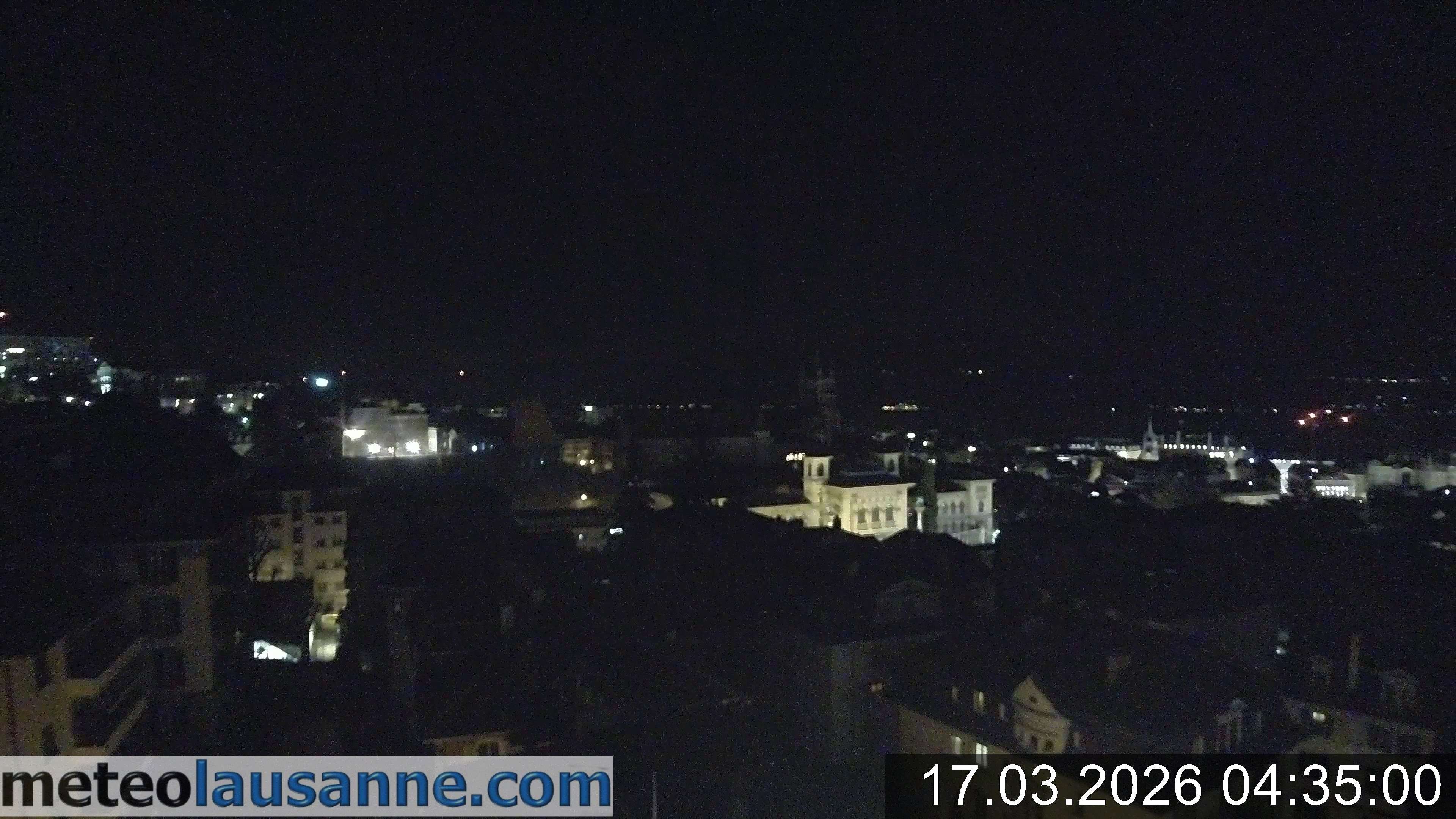 Archiv Foto Webcam Lausanne - Genfer See