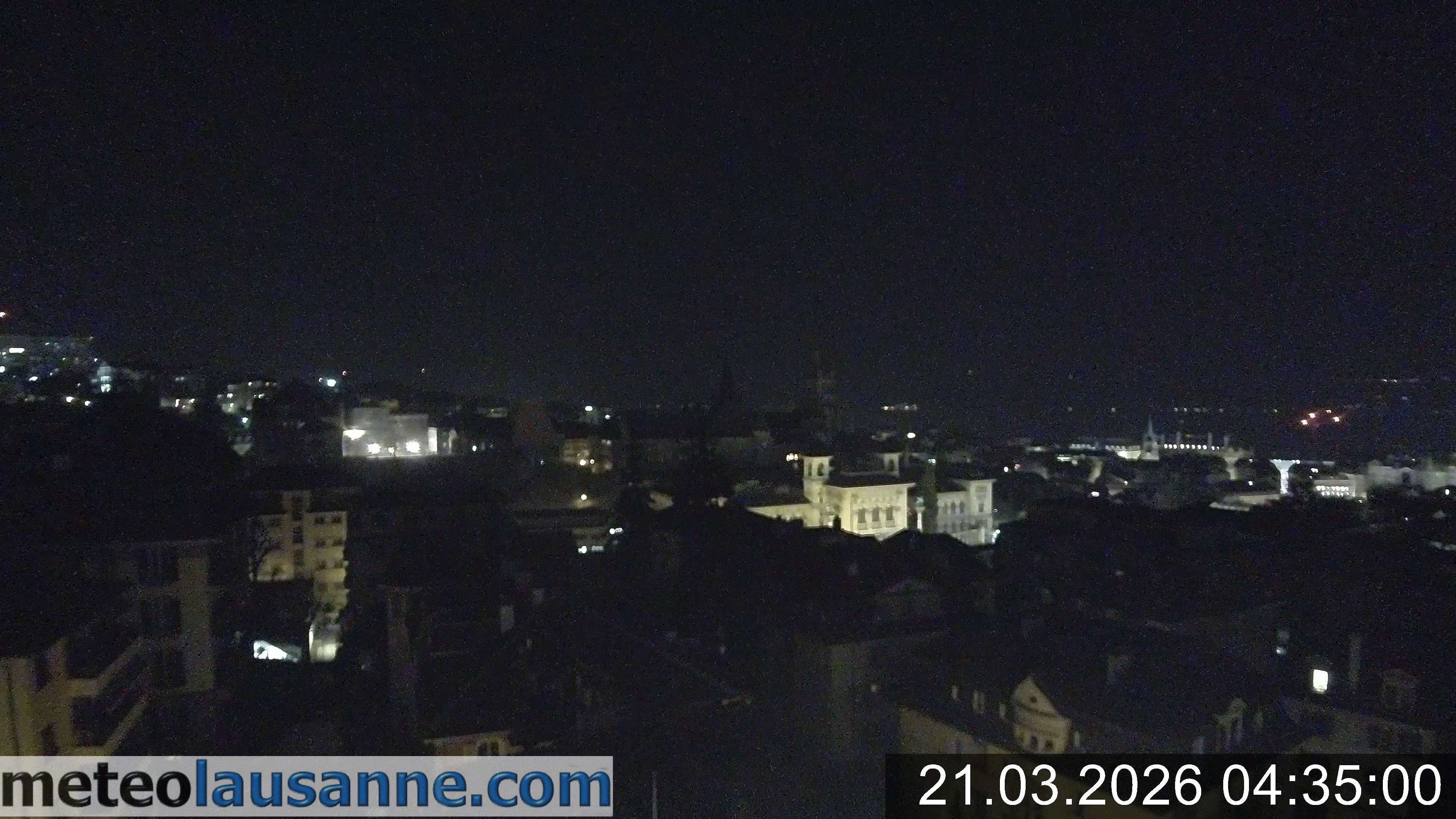 Archiv Foto Webcam Lausanne - Genfer See