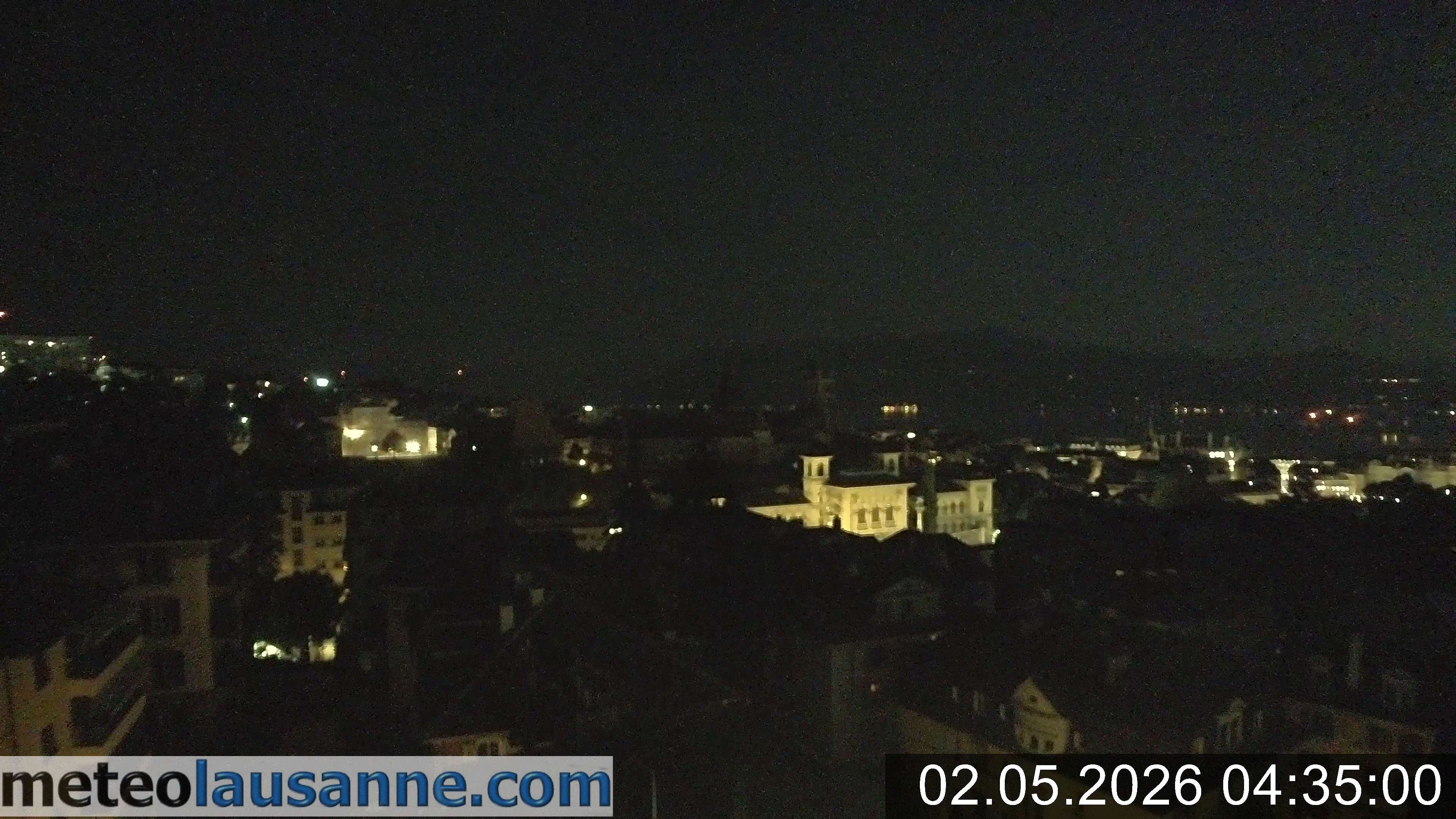 Archiv Foto Webcam Lausanne - Genfer See