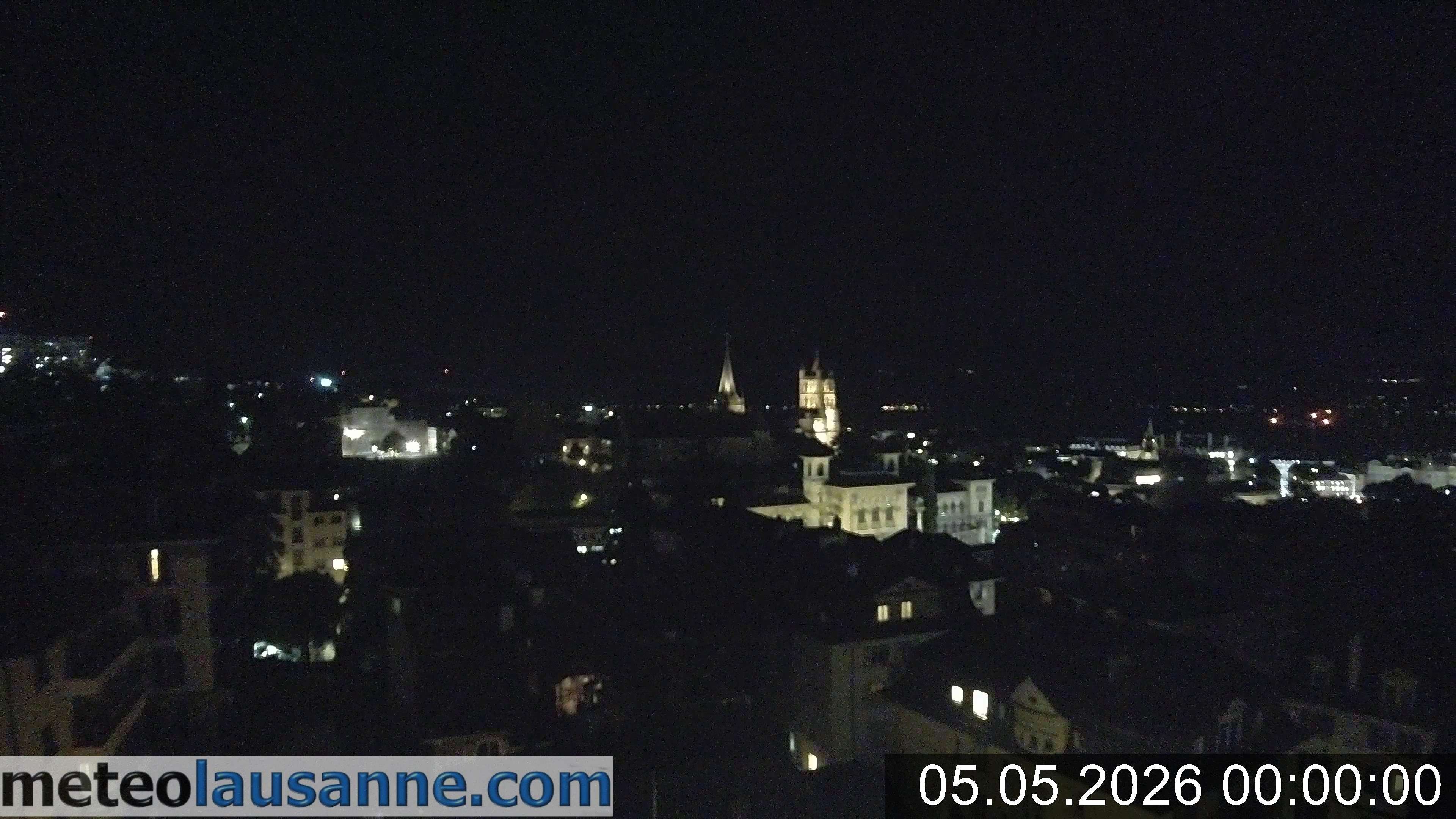 Archiv Foto Webcam Lausanne - Genfer See
