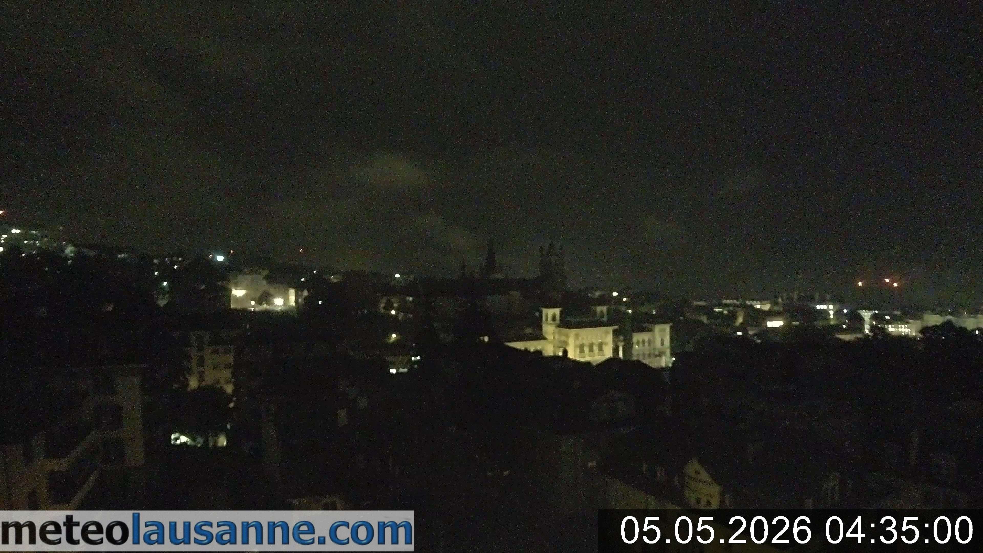 Archiv Foto Webcam Lausanne - Genfer See