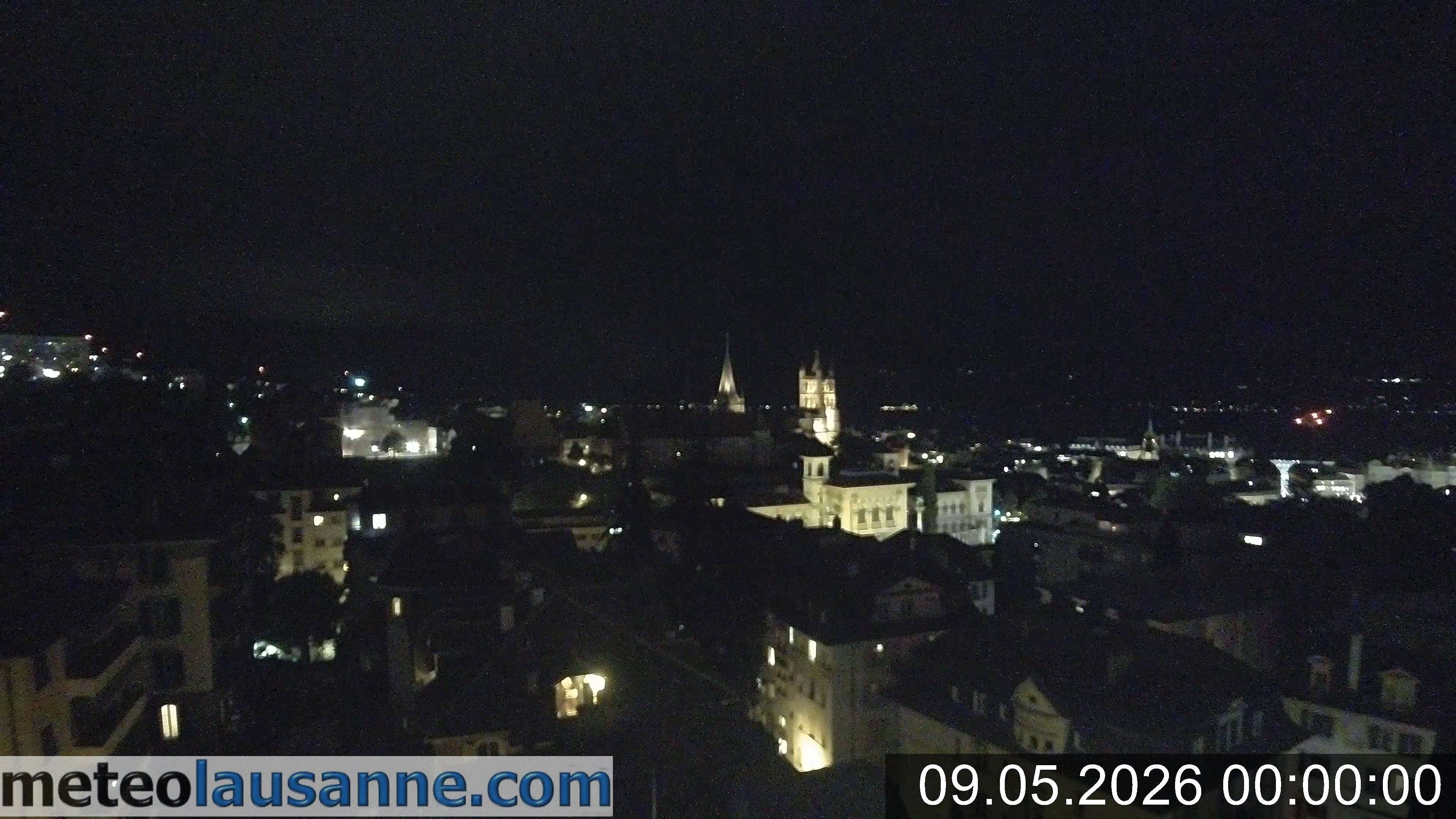 Archiv Foto Webcam Lausanne - Genfer See