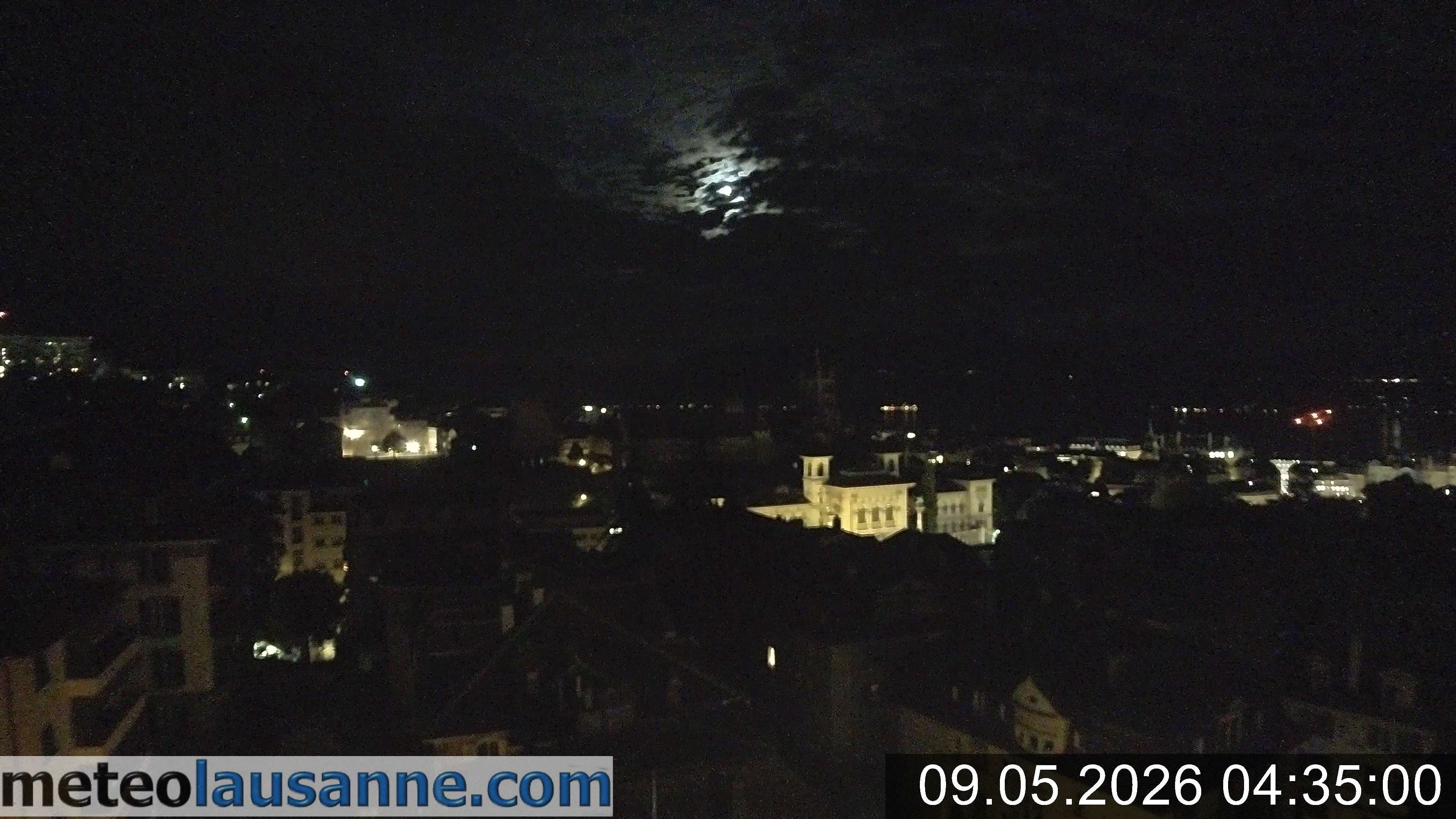 Archiv Foto Webcam Lausanne - Genfer See