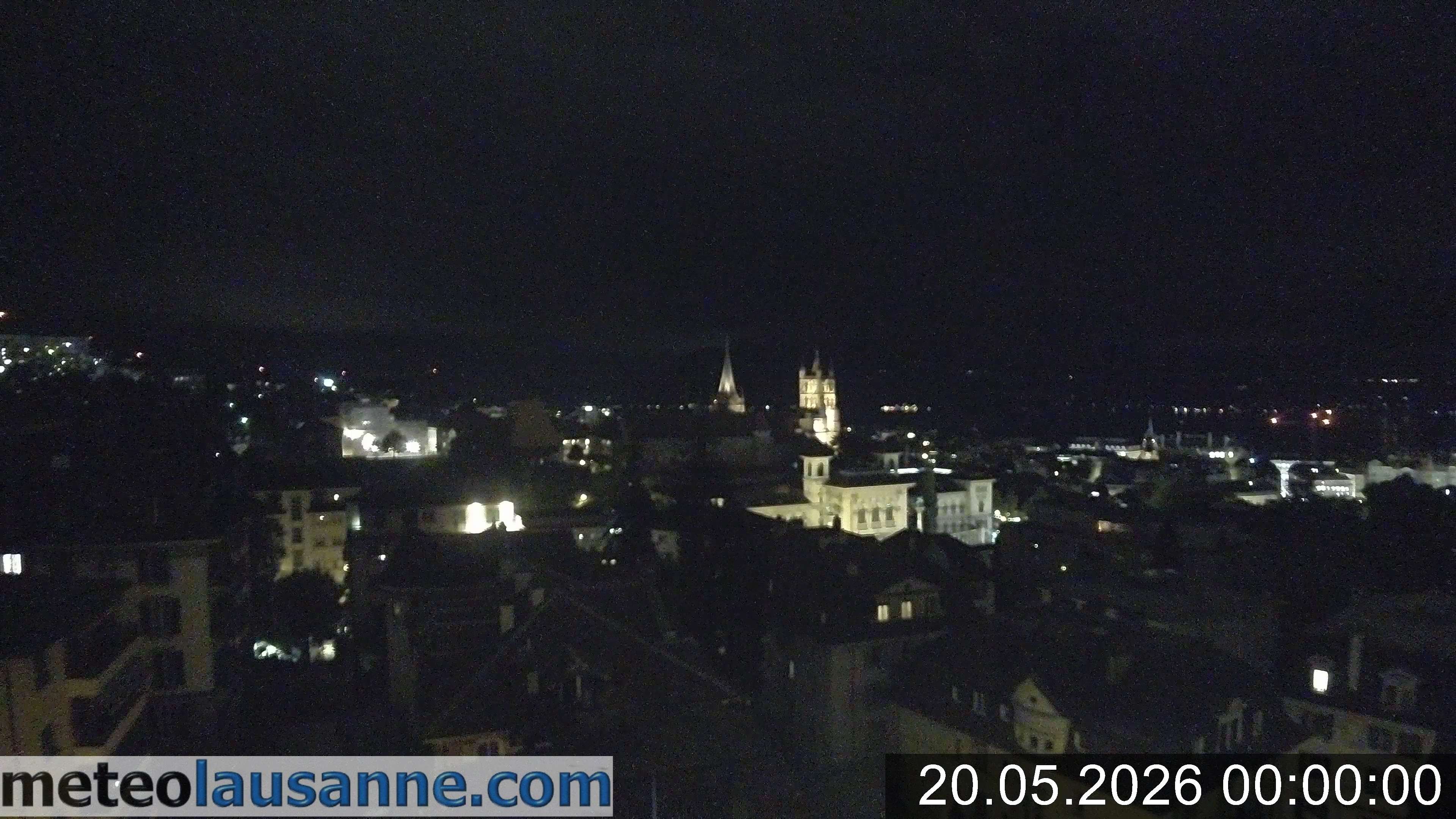 Archiv Foto Webcam Lausanne - Genfer See