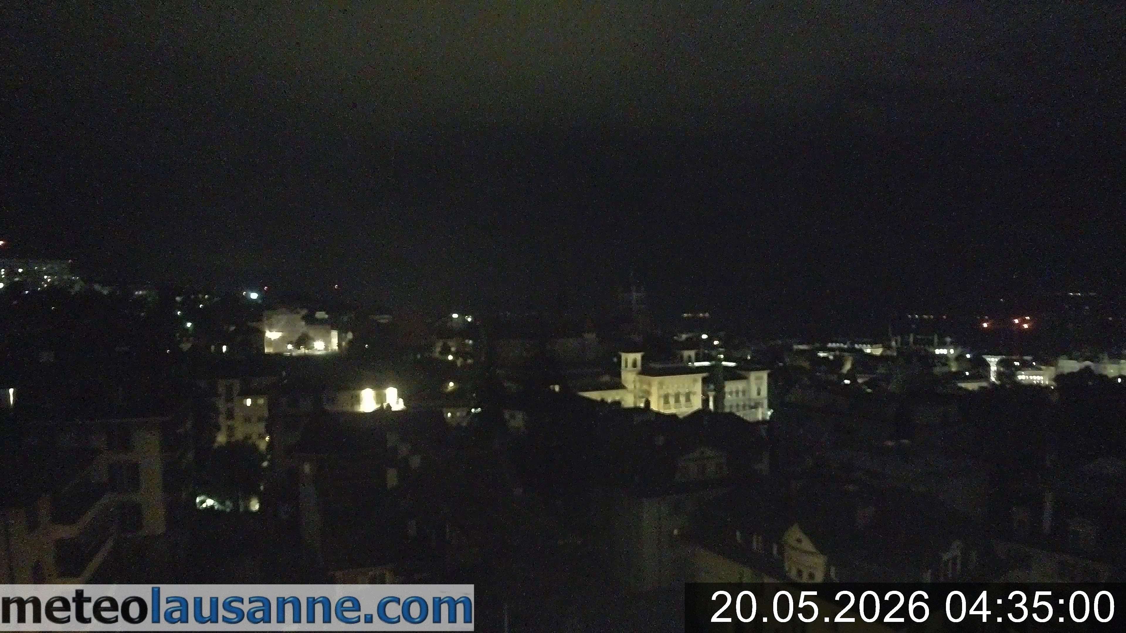 Archiv Foto Webcam Lausanne - Genfer See