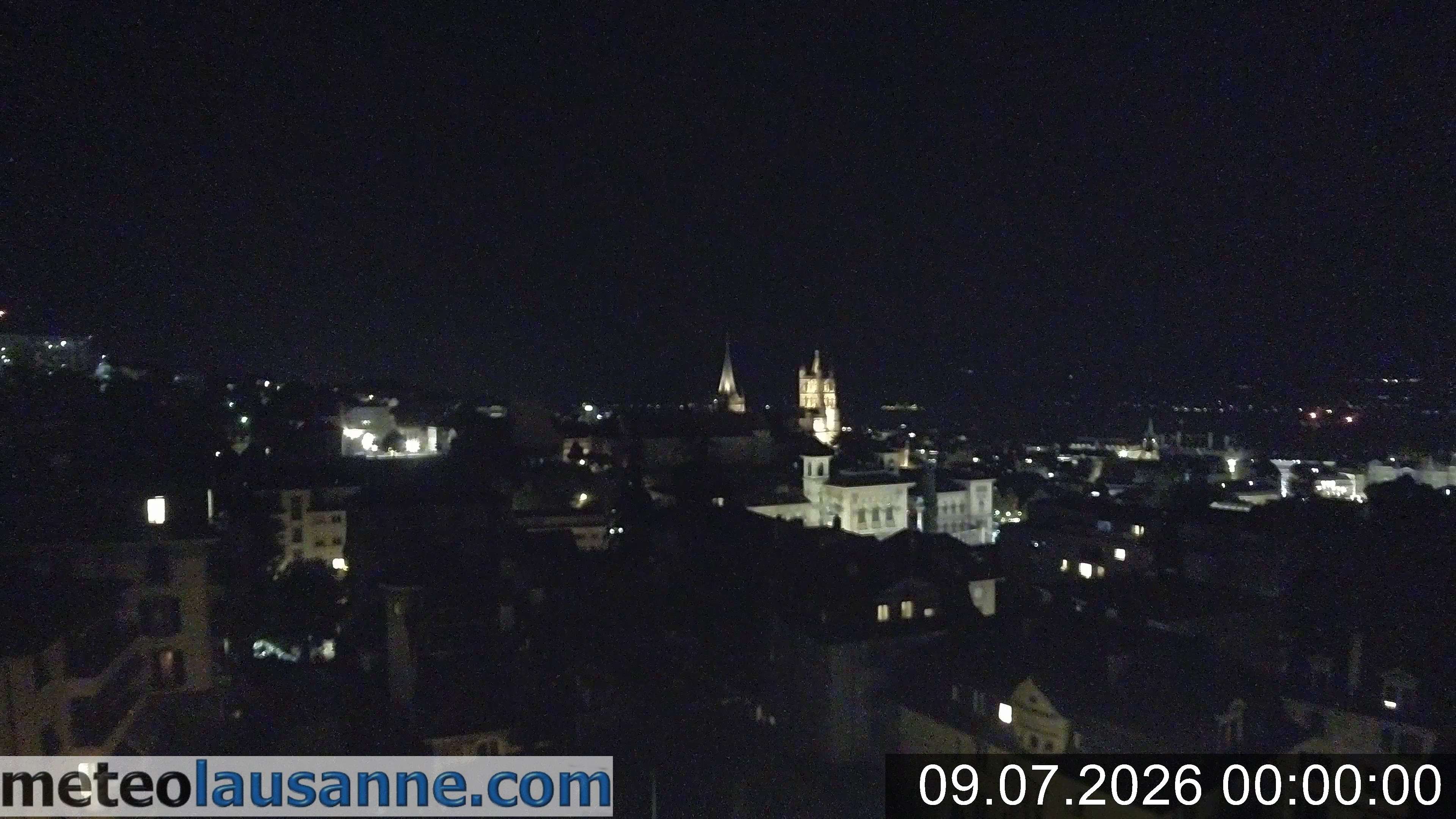 Archiv Foto Webcam Lausanne - Genfer See
