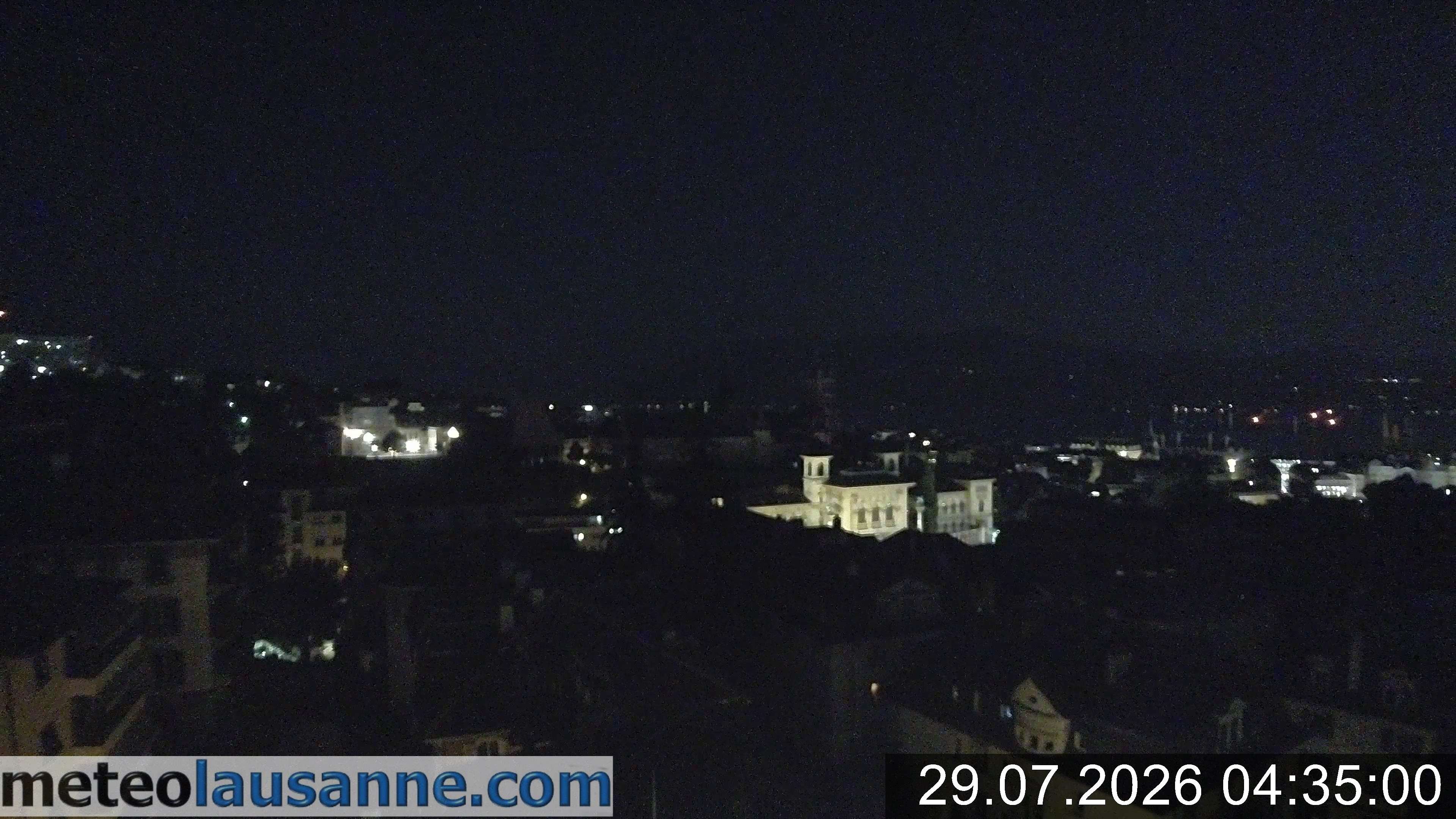 Archiv Foto Webcam Lausanne - Genfer See