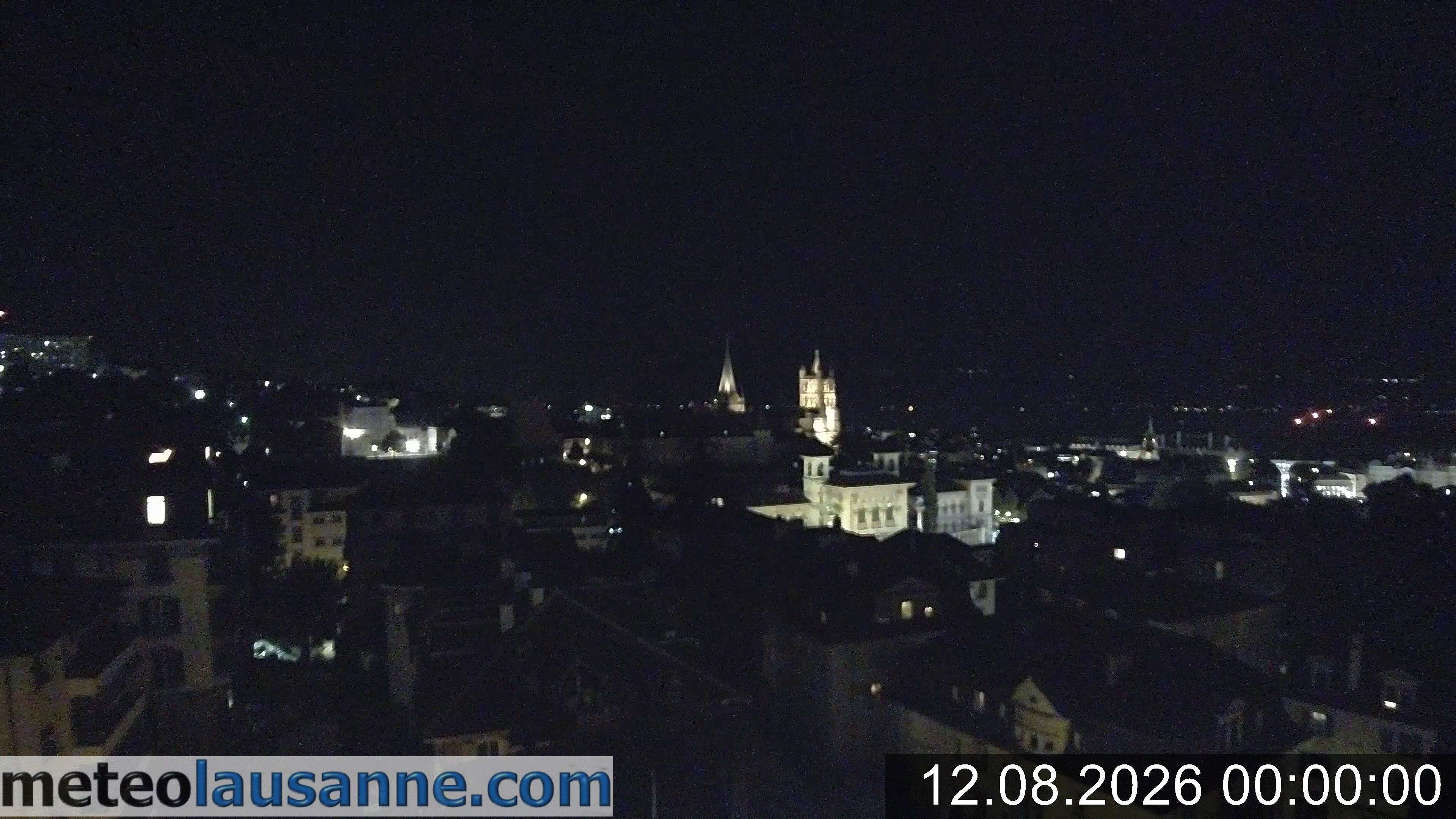 Archiv Foto Webcam Lausanne - Genfer See