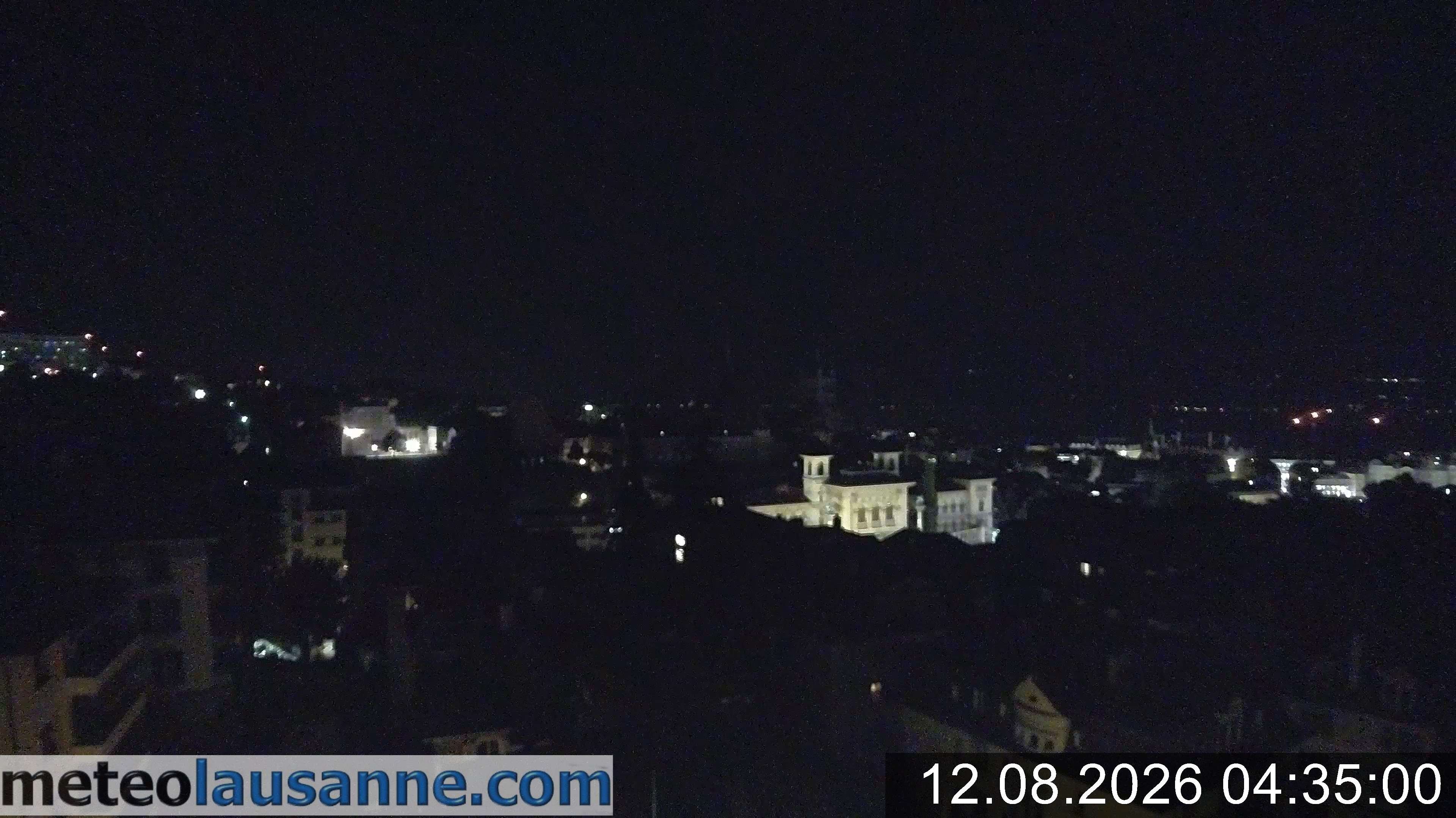 Archiv Foto Webcam Lausanne - Genfer See