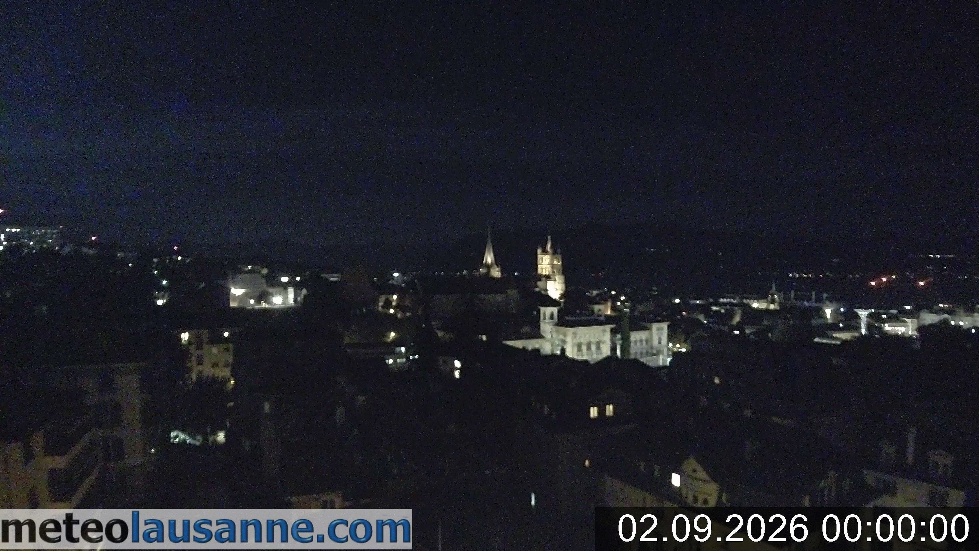 Archiv Foto Webcam Lausanne - Genfer See