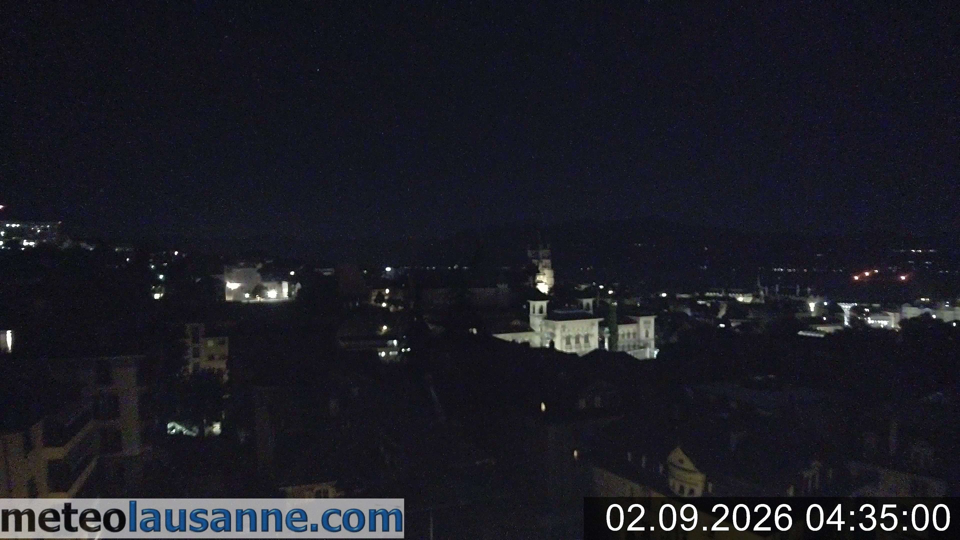 Archiv Foto Webcam Lausanne - Genfer See