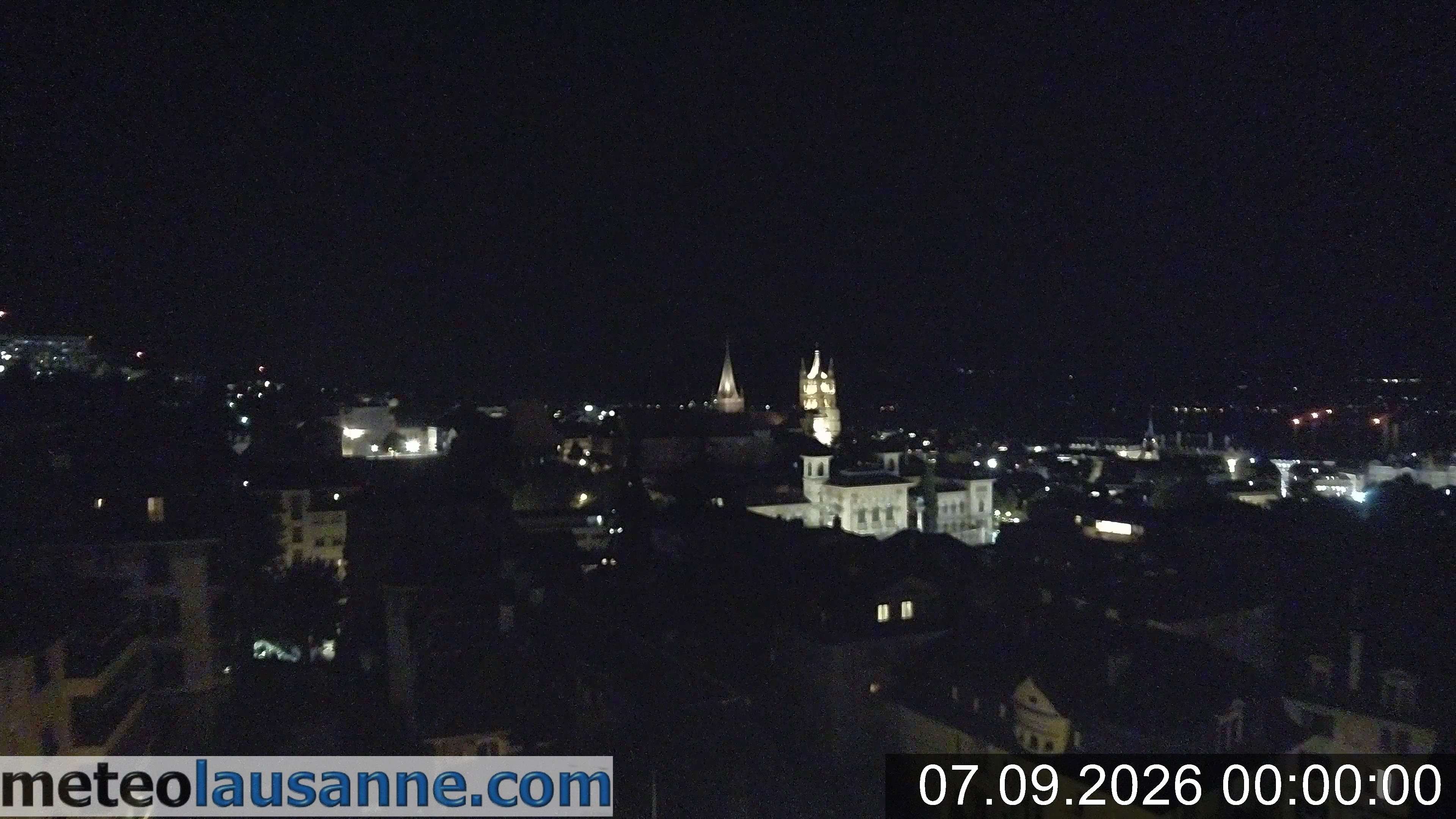 Archiv Foto Webcam Lausanne - Genfer See