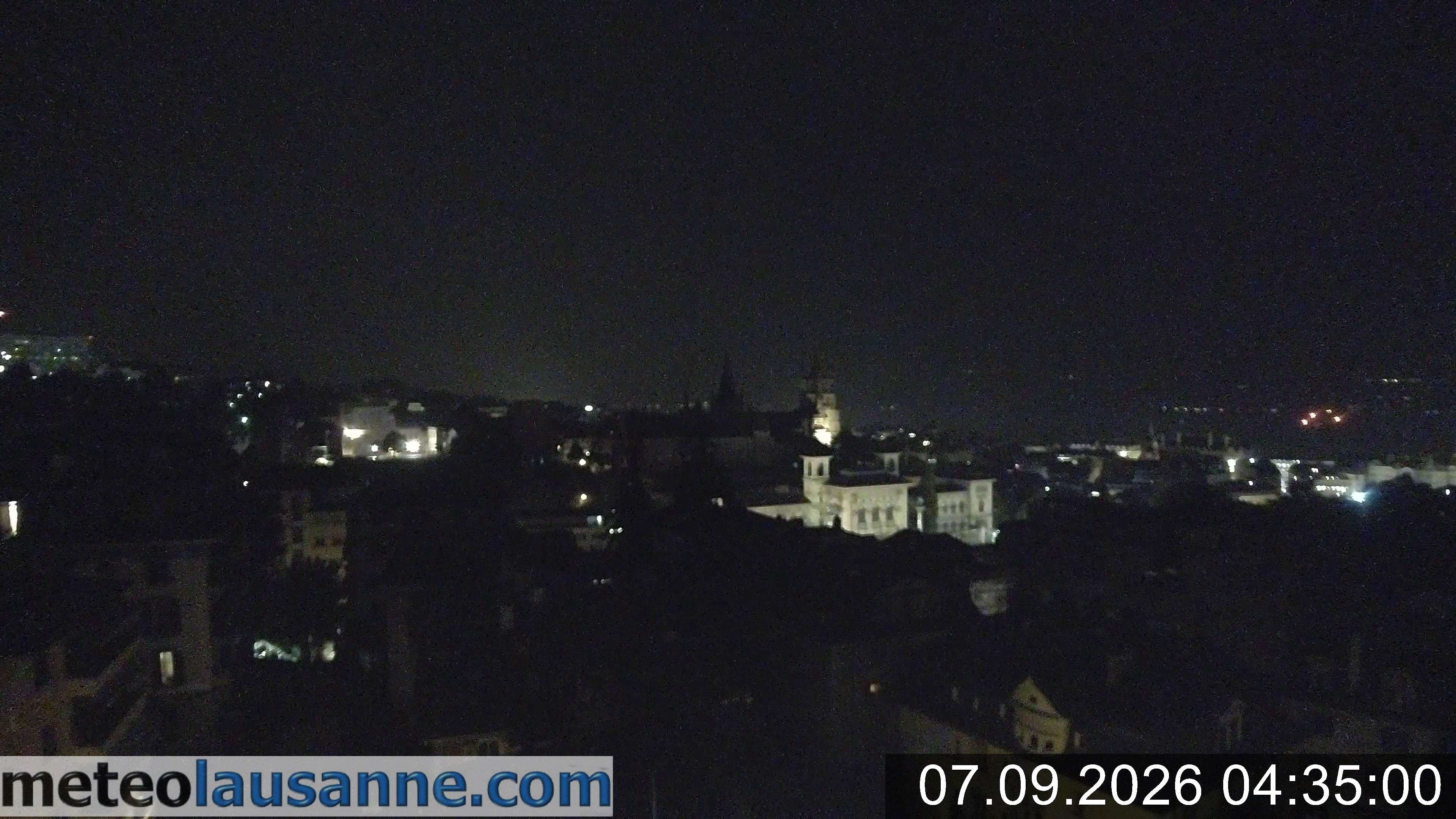 Archiv Foto Webcam Lausanne - Genfer See