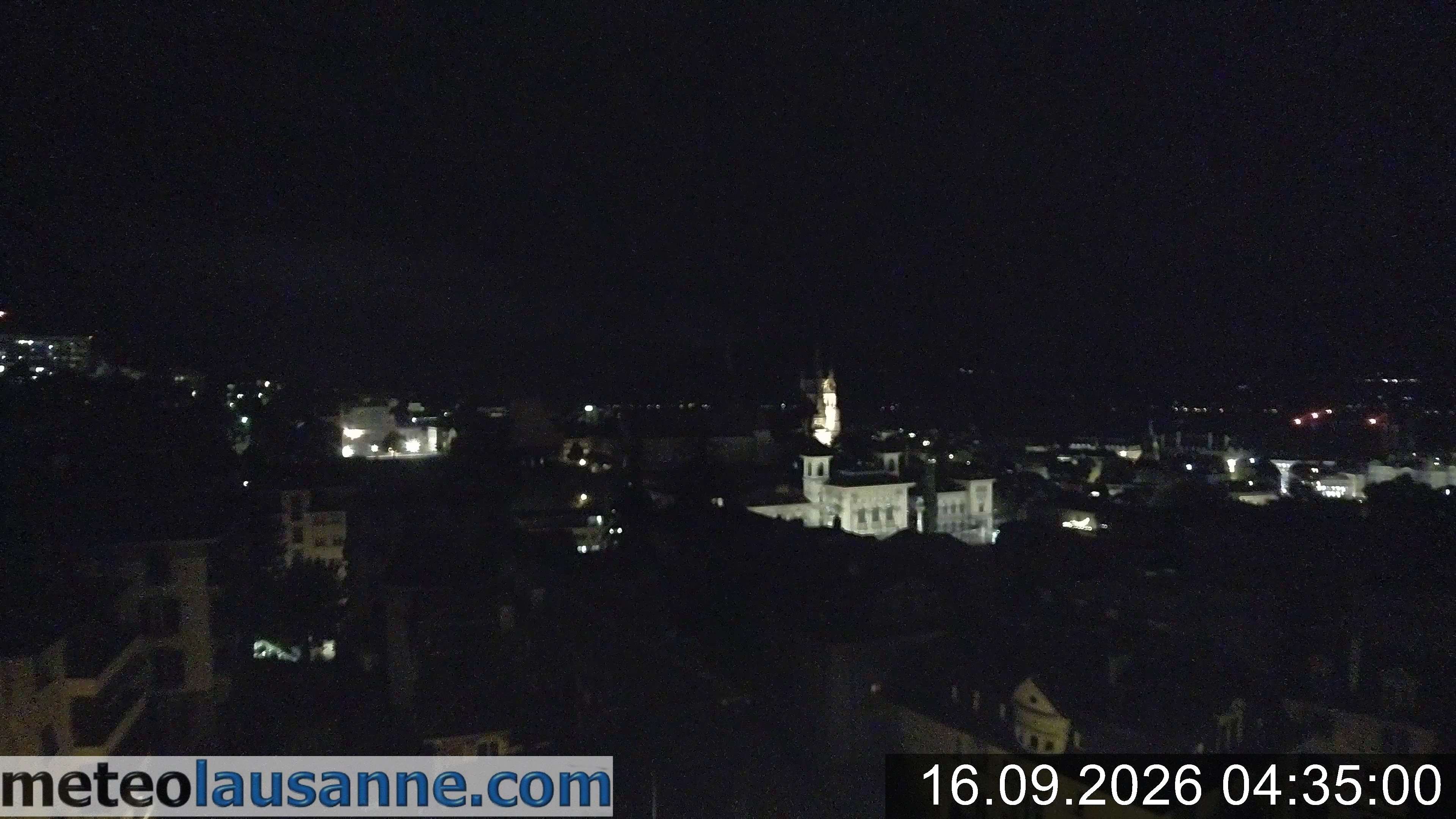 Archiv Foto Webcam Lausanne - Genfer See