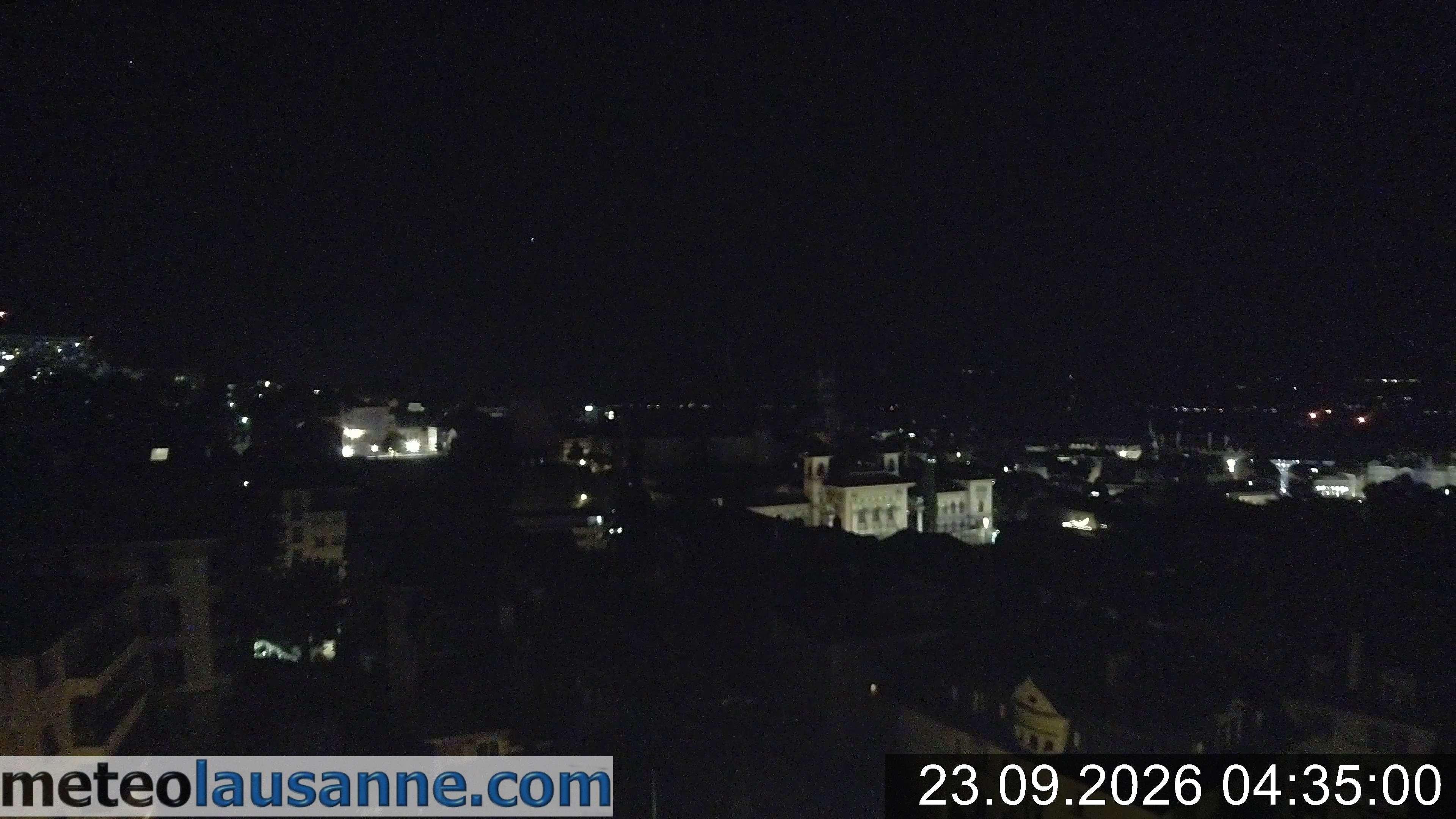 Archiv Foto Webcam Lausanne - Genfer See