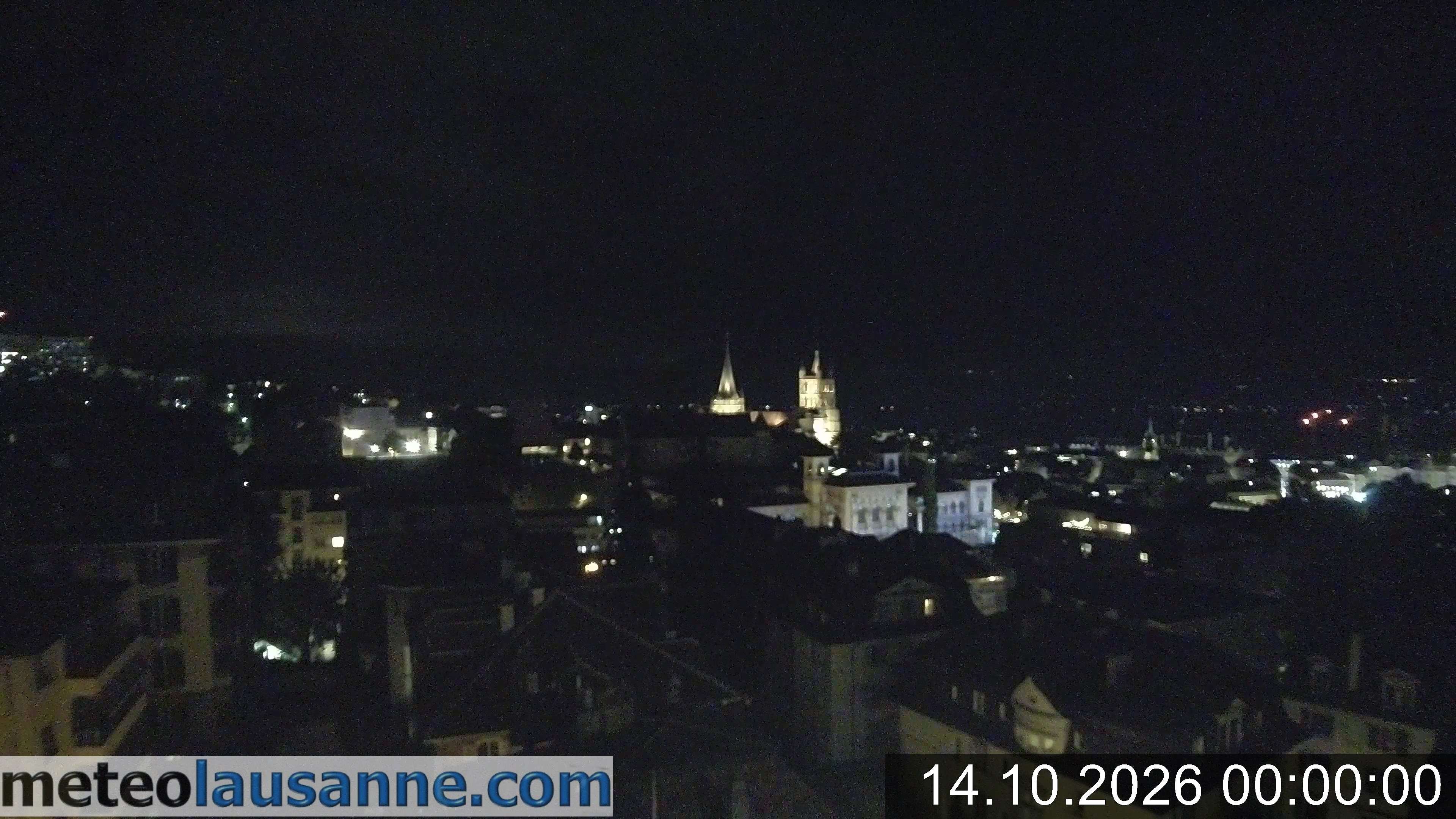 Archiv Foto Webcam Lausanne - Genfer See