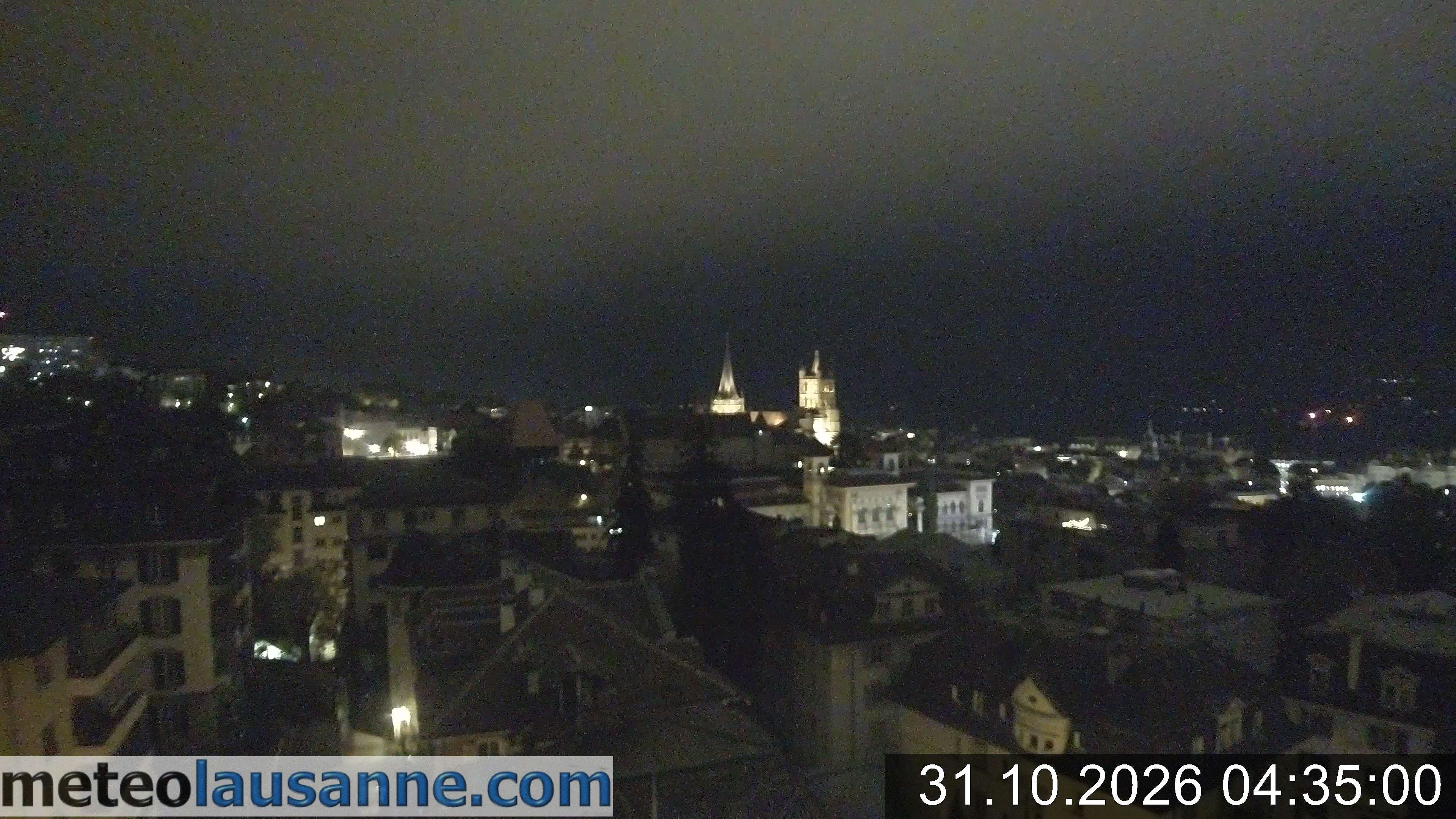 Archiv Foto Webcam Lausanne - Genfer See