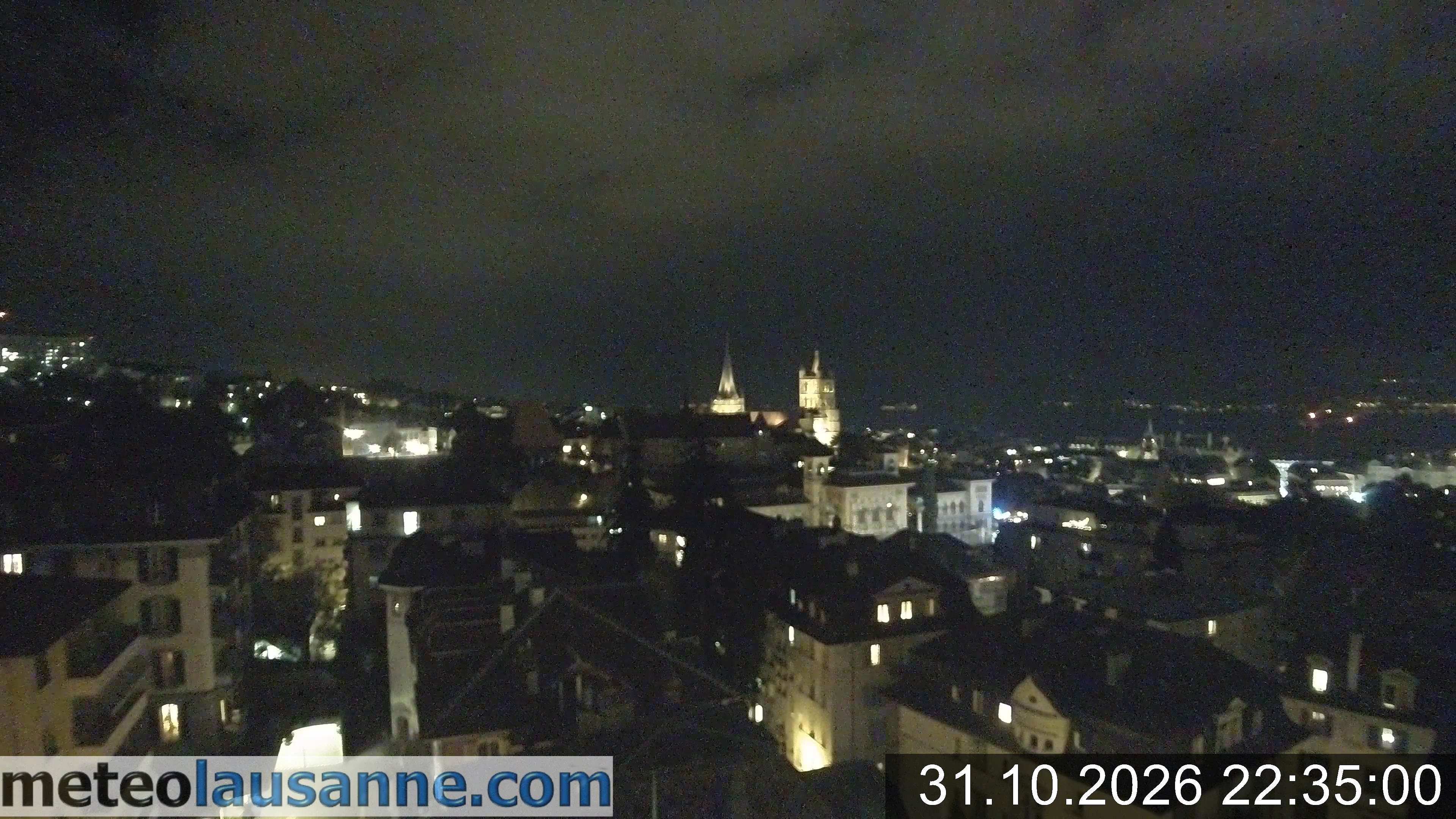 Archived image Webcam Lausanne - Lake Geneva