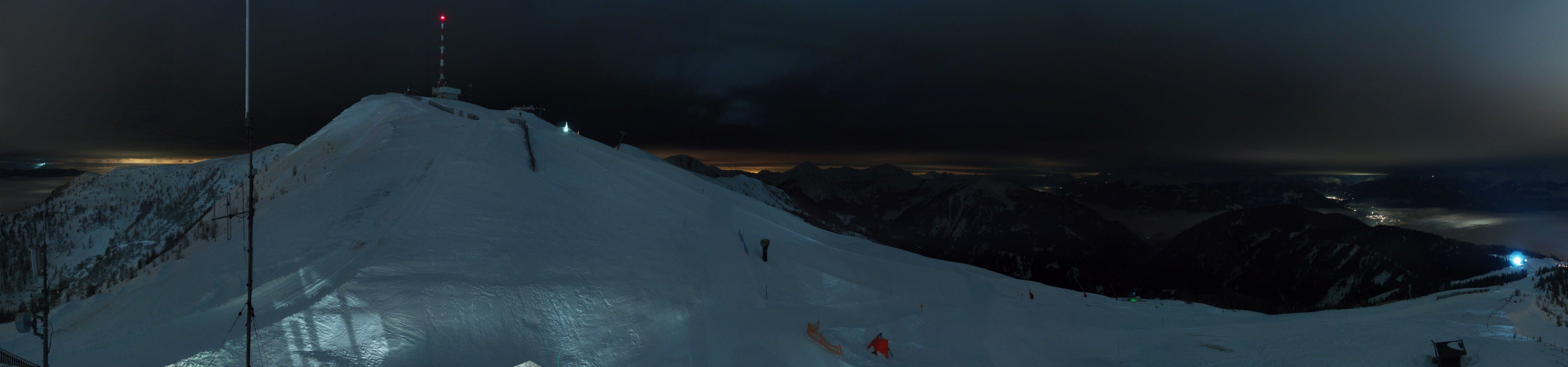 Archiv Foto Webcam Goldeck: Panoramablick Gipfel