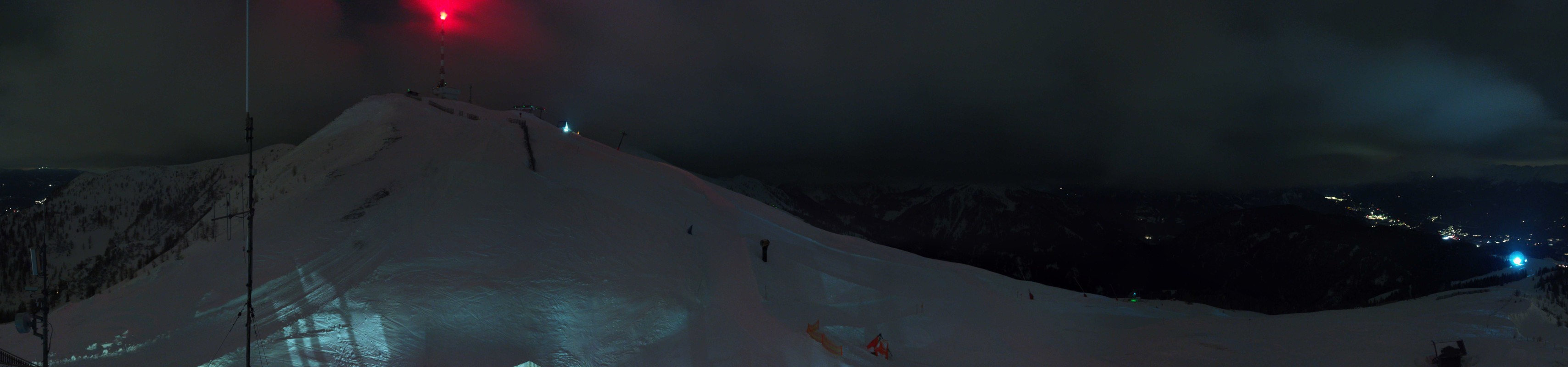 Archiv Foto Webcam Goldeck: Panoramablick Gipfel