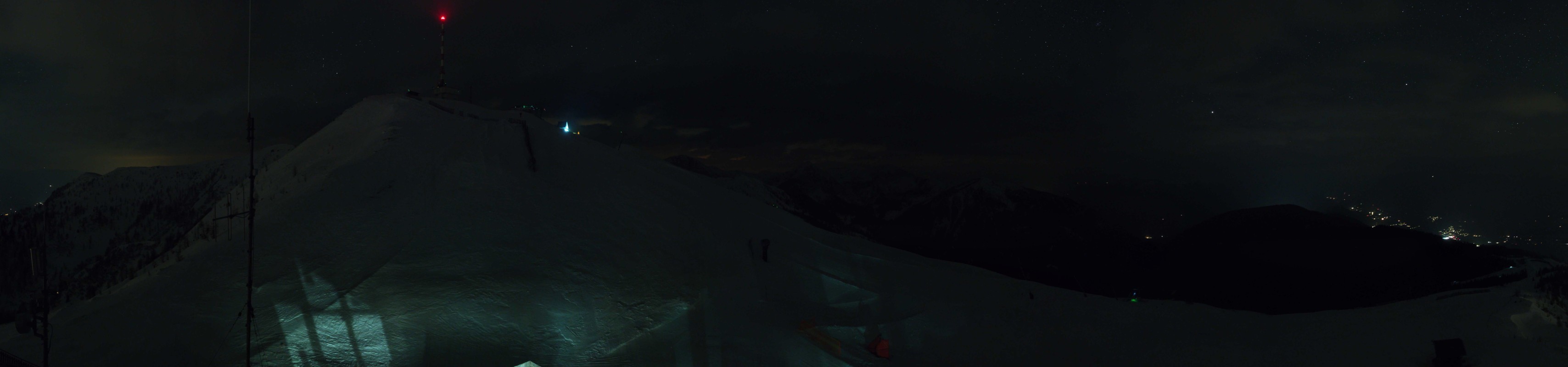 Archiv Foto Webcam Goldeck: Panoramablick Gipfel