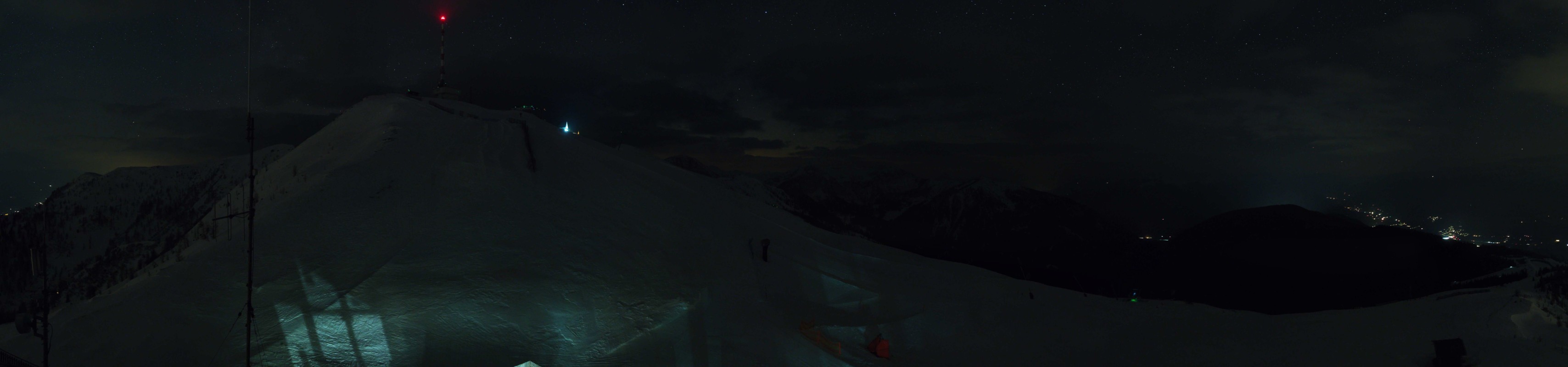 Archiv Foto Webcam Goldeck: Panoramablick Gipfel