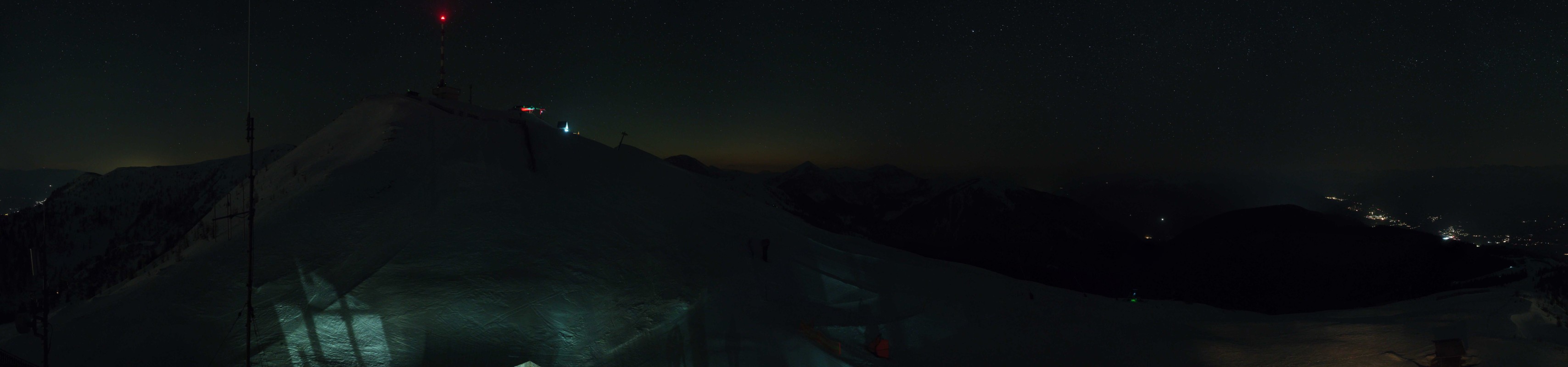 Archiv Foto Webcam Goldeck: Panoramablick Gipfel