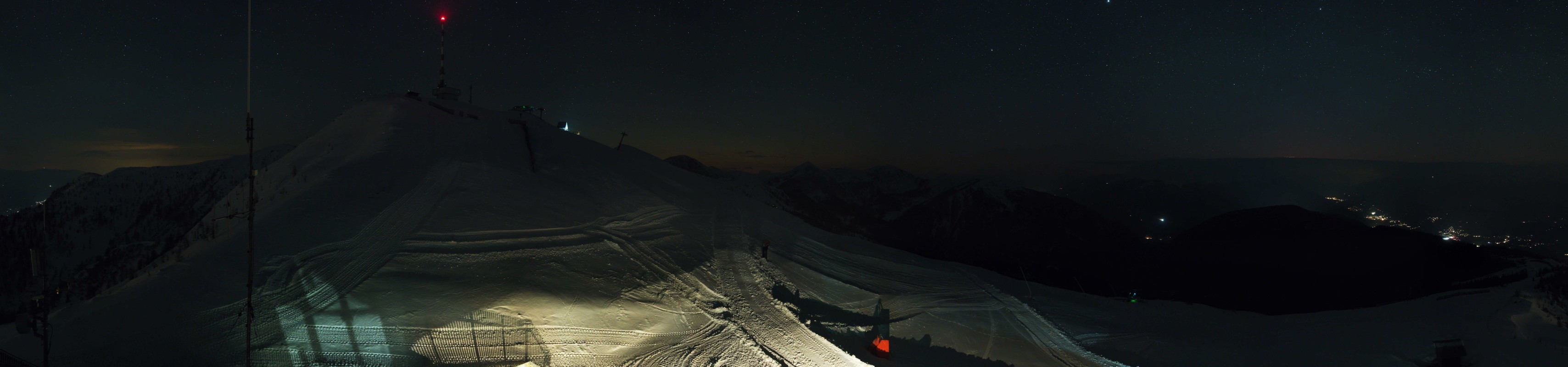 Archiv Foto Webcam Goldeck: Panoramablick Gipfel