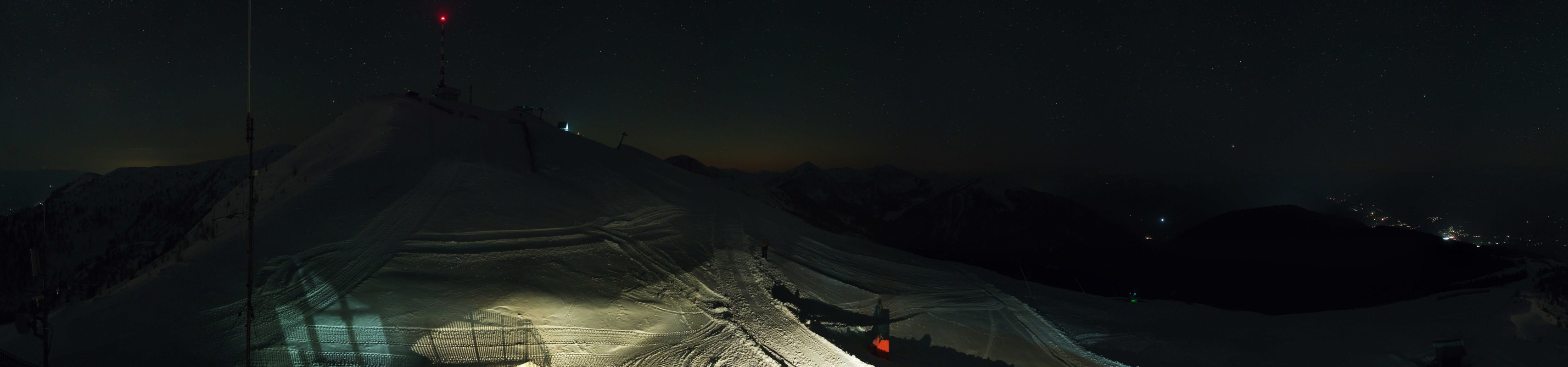 Archiv Foto Webcam Goldeck: Panoramablick Gipfel