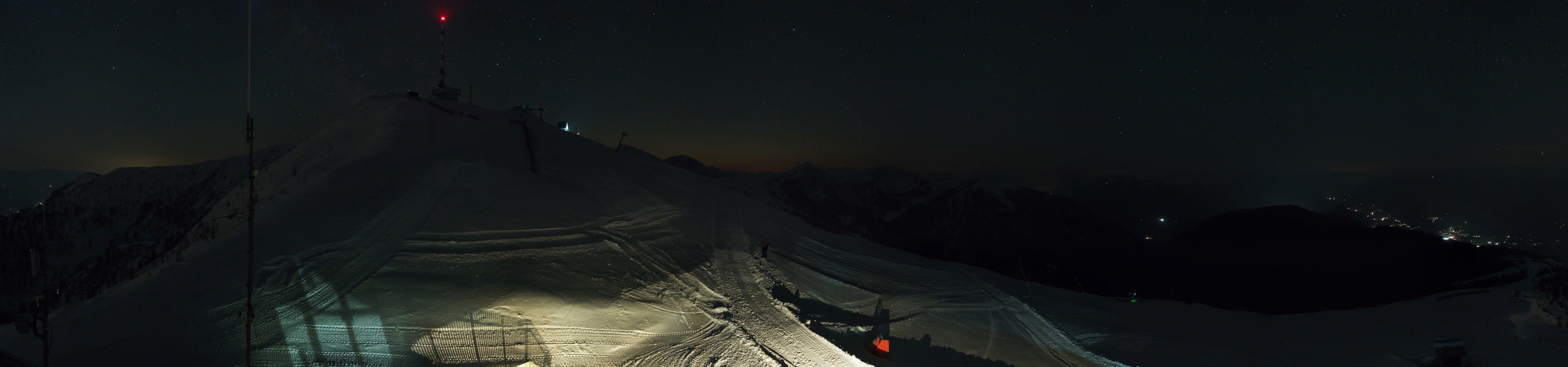 Archiv Foto Webcam Goldeck: Panoramablick Gipfel