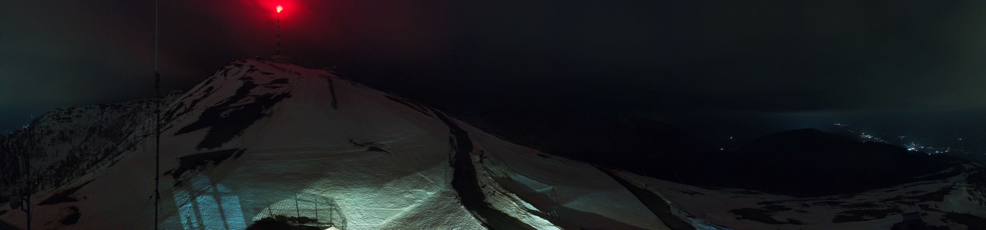 Archiv Foto Webcam Goldeck: Panoramablick Gipfel