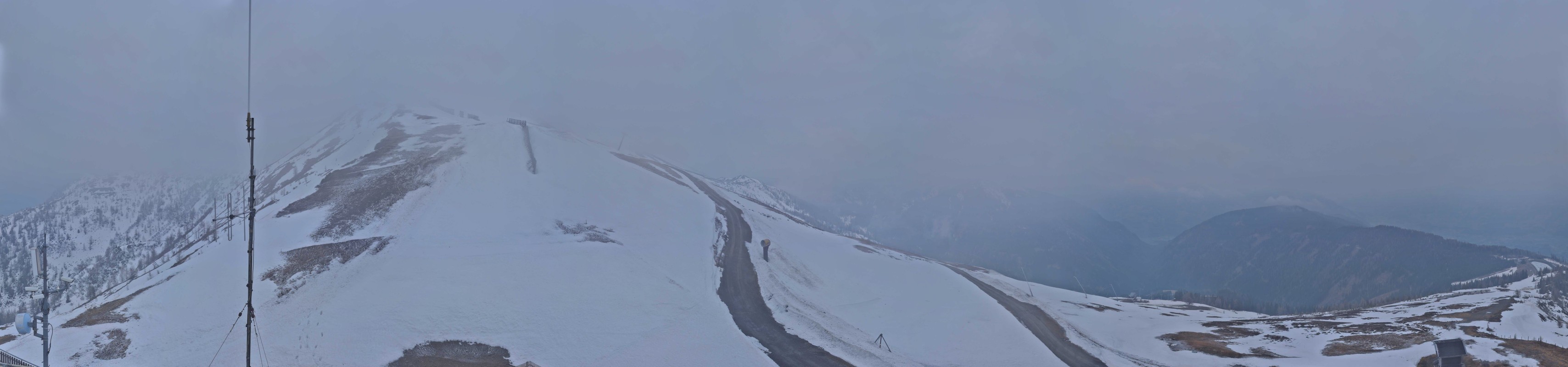 Archiv Foto Webcam Goldeck: Panoramablick Gipfel