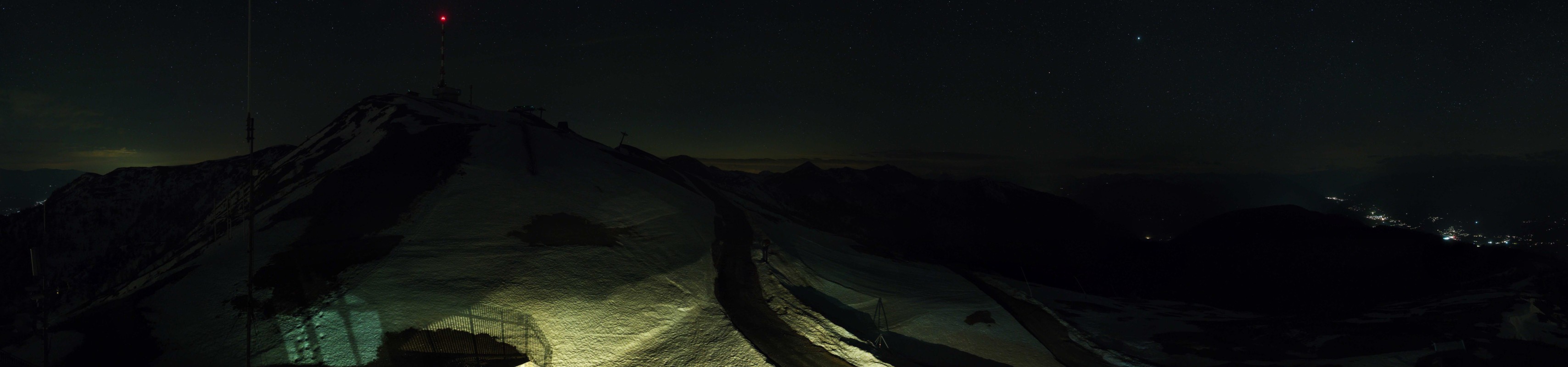 Archiv Foto Webcam Goldeck: Panoramablick Gipfel