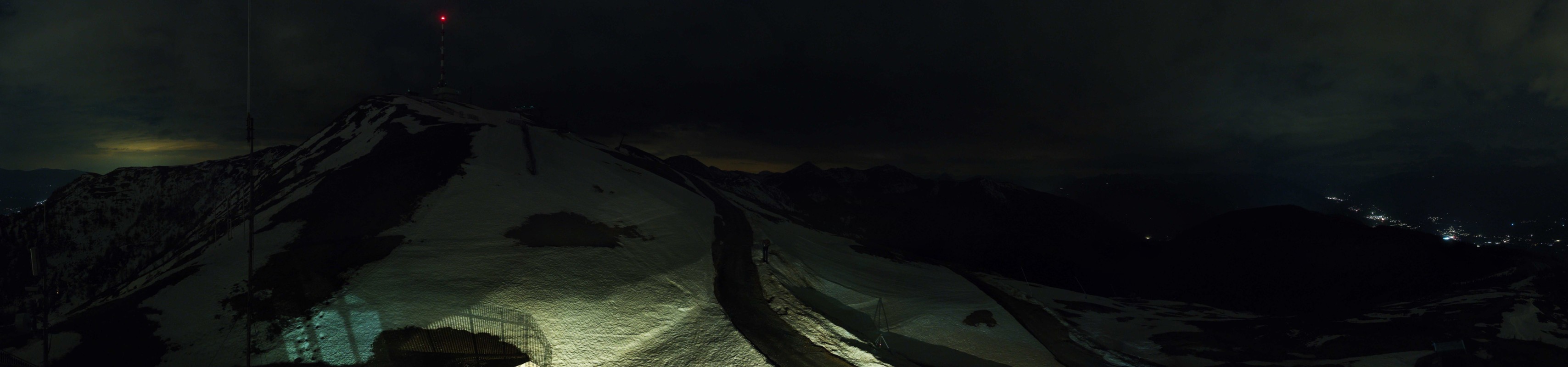 Archiv Foto Webcam Goldeck: Panoramablick Gipfel