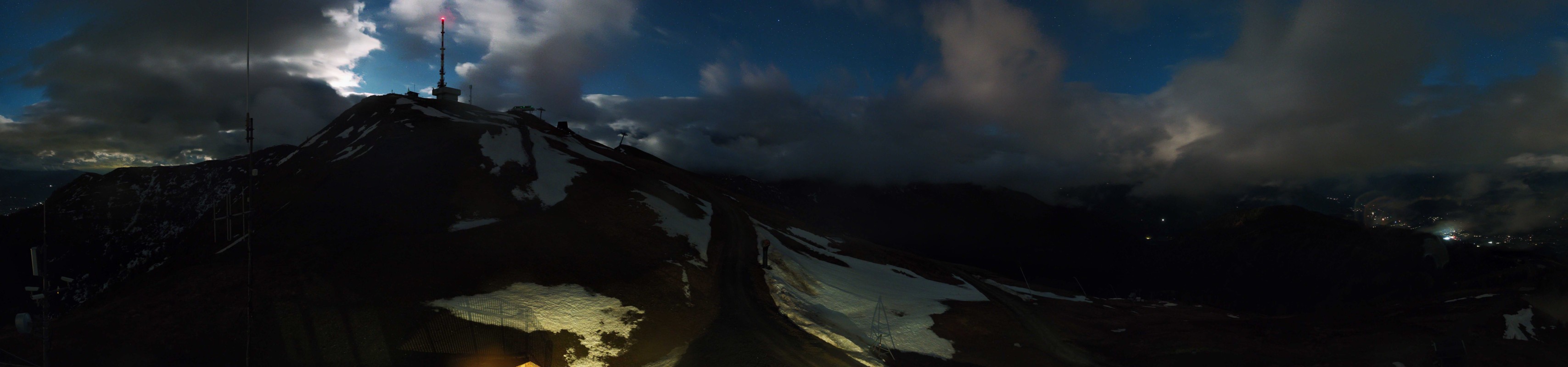 Archiv Foto Webcam Goldeck: Panoramablick Gipfel
