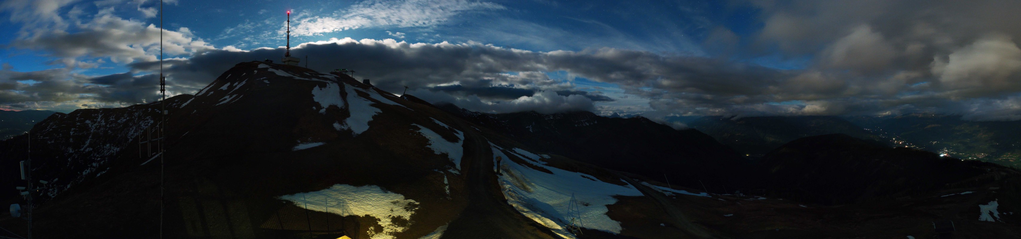 Archiv Foto Webcam Goldeck: Panoramablick Gipfel