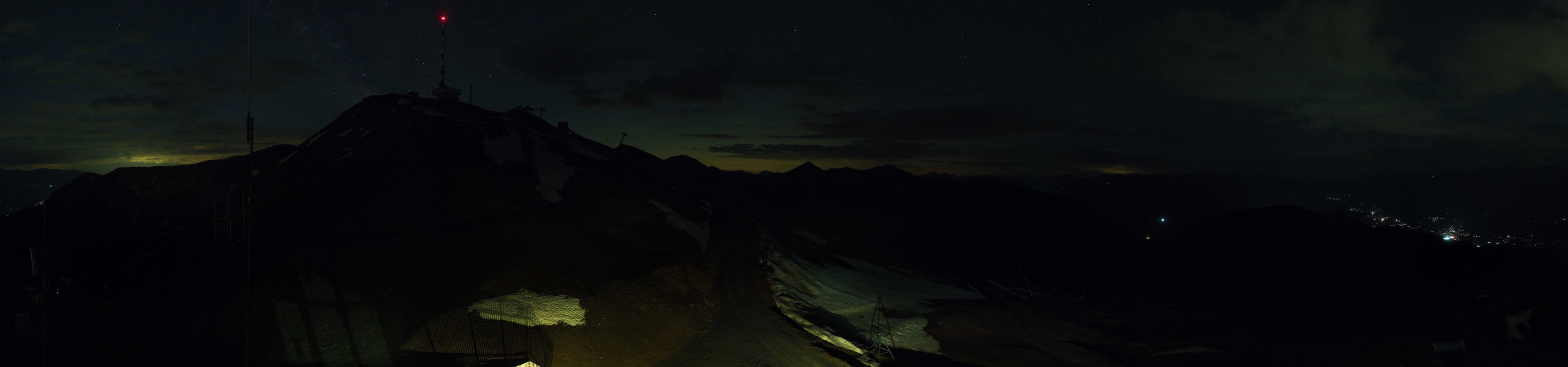 Archiv Foto Webcam Goldeck: Panoramablick Gipfel