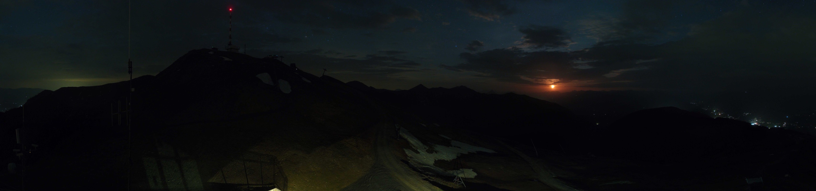 Archiv Foto Webcam Goldeck: Panoramablick Gipfel