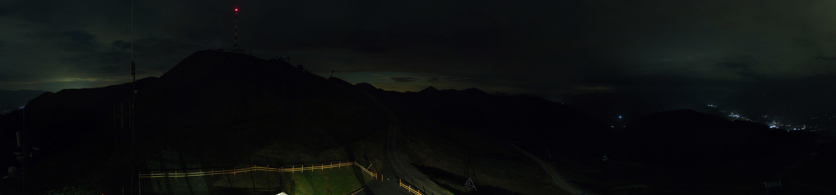 Archiv Foto Webcam Goldeck: Panoramablick Gipfel