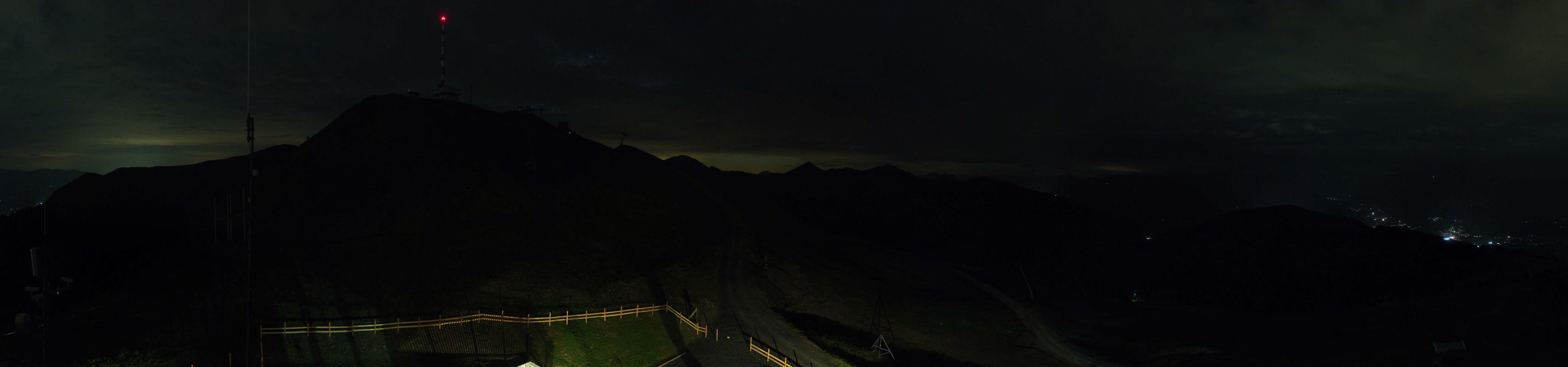 Archiv Foto Webcam Goldeck: Panoramablick Gipfel