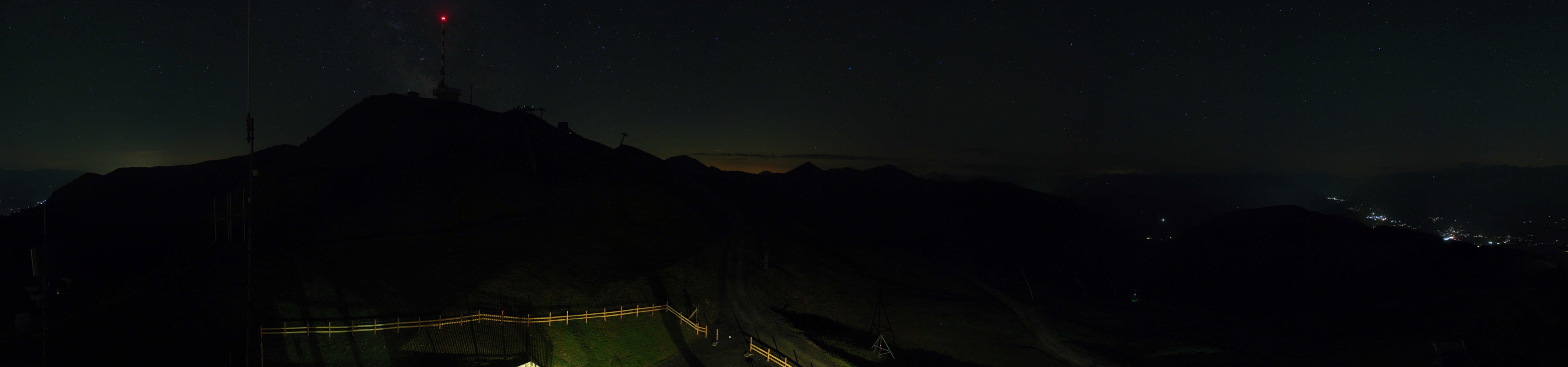 Archiv Foto Webcam Goldeck: Panoramablick Gipfel