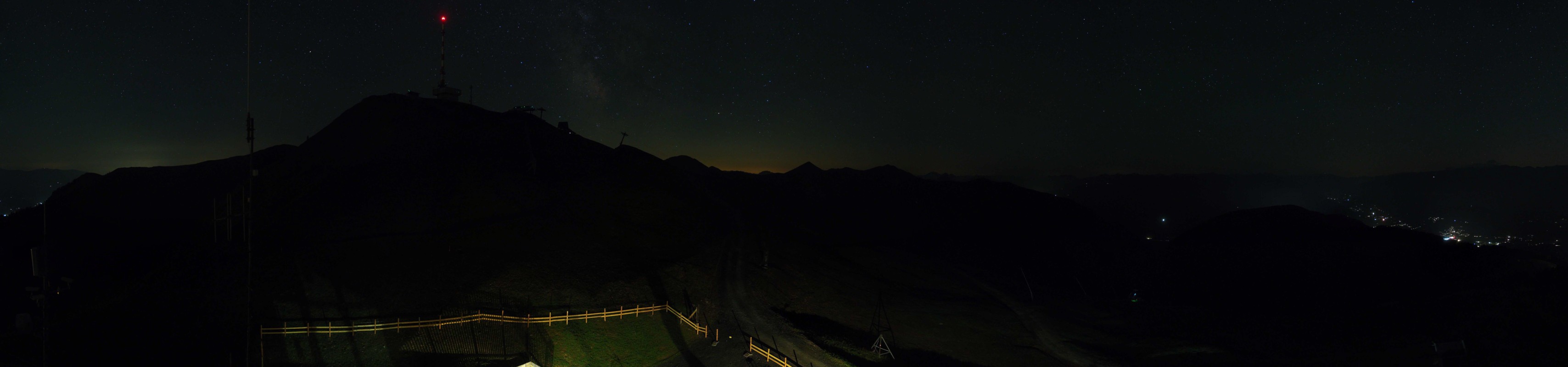 Archiv Foto Webcam Goldeck: Panoramablick Gipfel