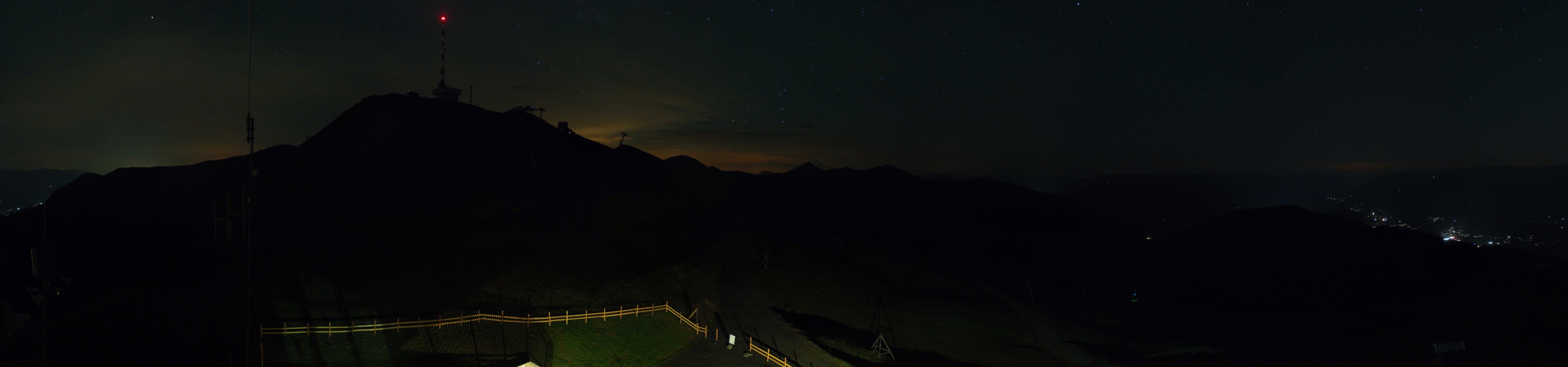 Archiv Foto Webcam Goldeck: Panoramablick Gipfel