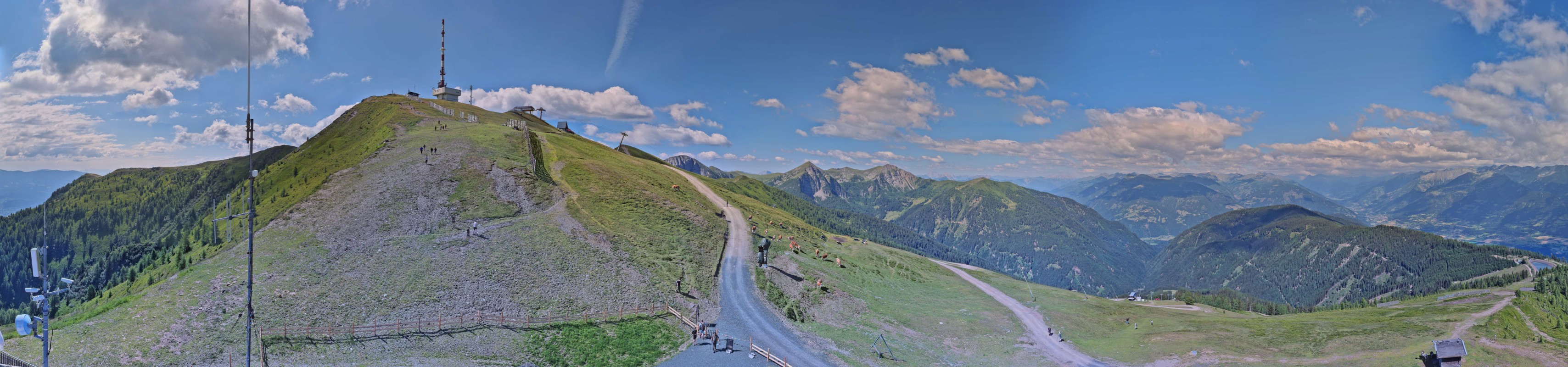 Archived image Webcam Goldeck: Panoramic view
